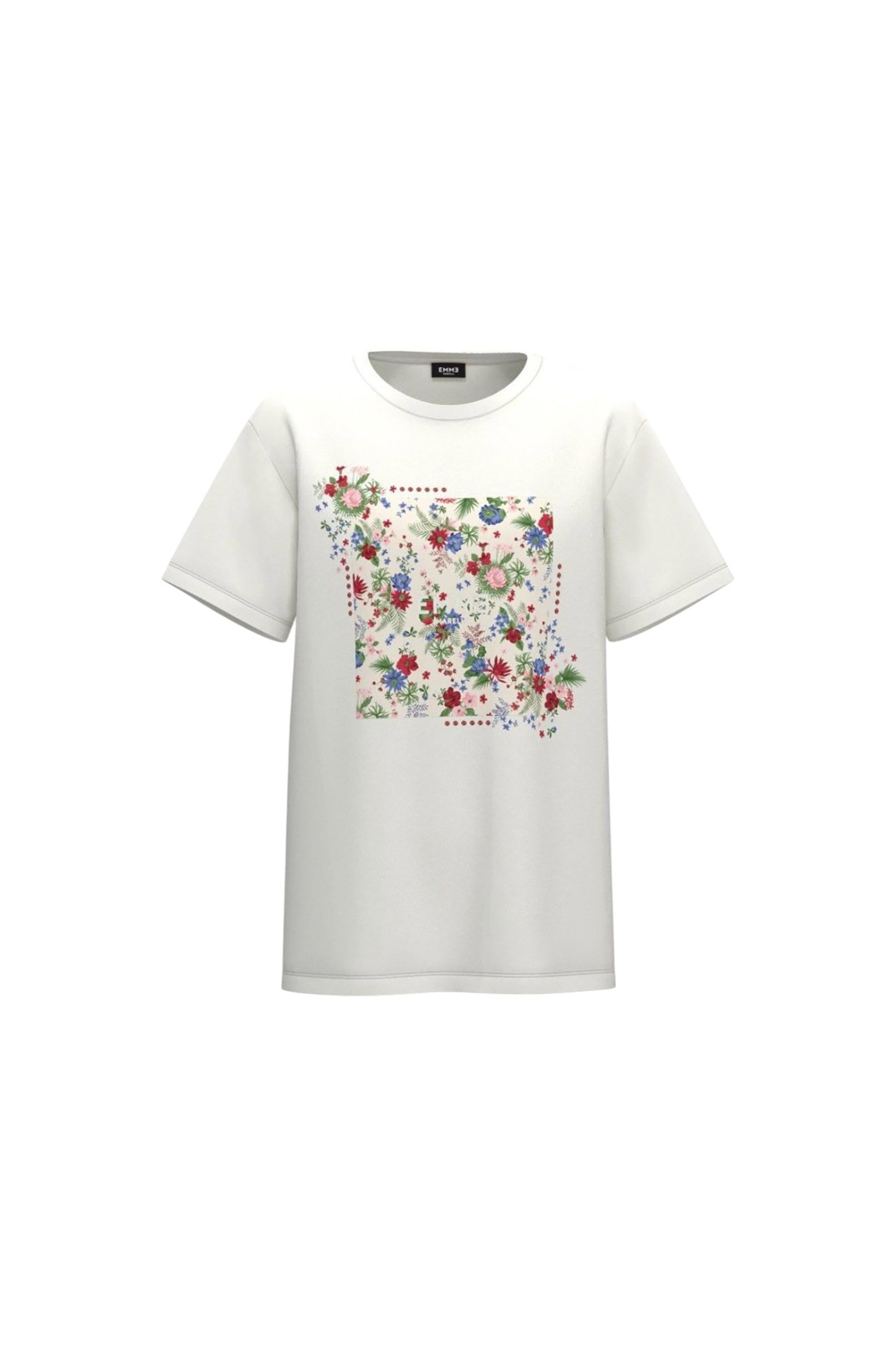 Emme by Marella γυναικείο T-shirt με print - 2515971072200 Λευκό φωτογραφία