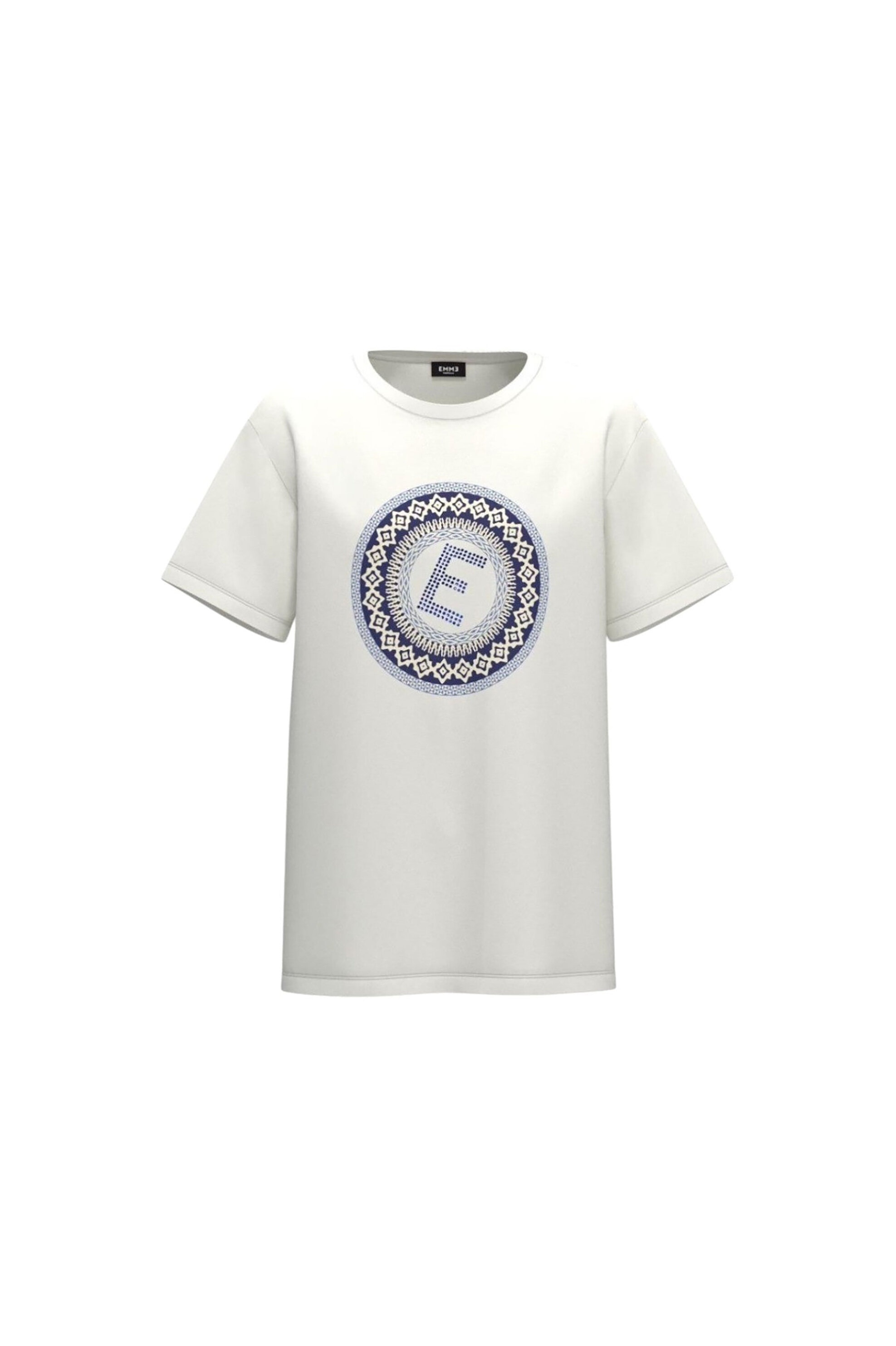 EMME BY MARELLA Emme by Marella γυναικείο T-shirt με print - 2515971072200 Λευκό