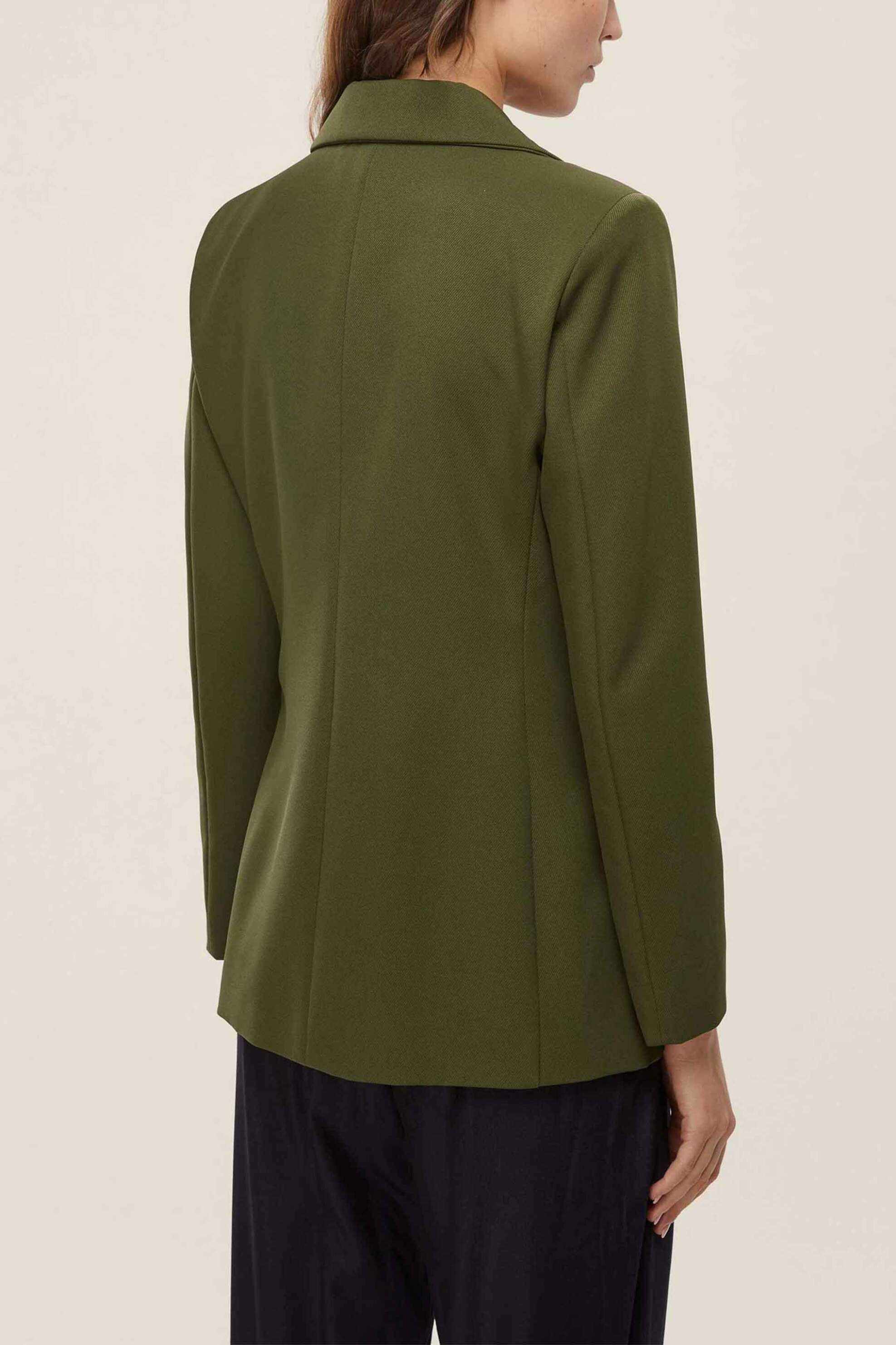 Emme by Marella γυναικείο σακάκι μονόχρωμο "Minorca" - 2525046091200 Πράσινο φωτογραφία