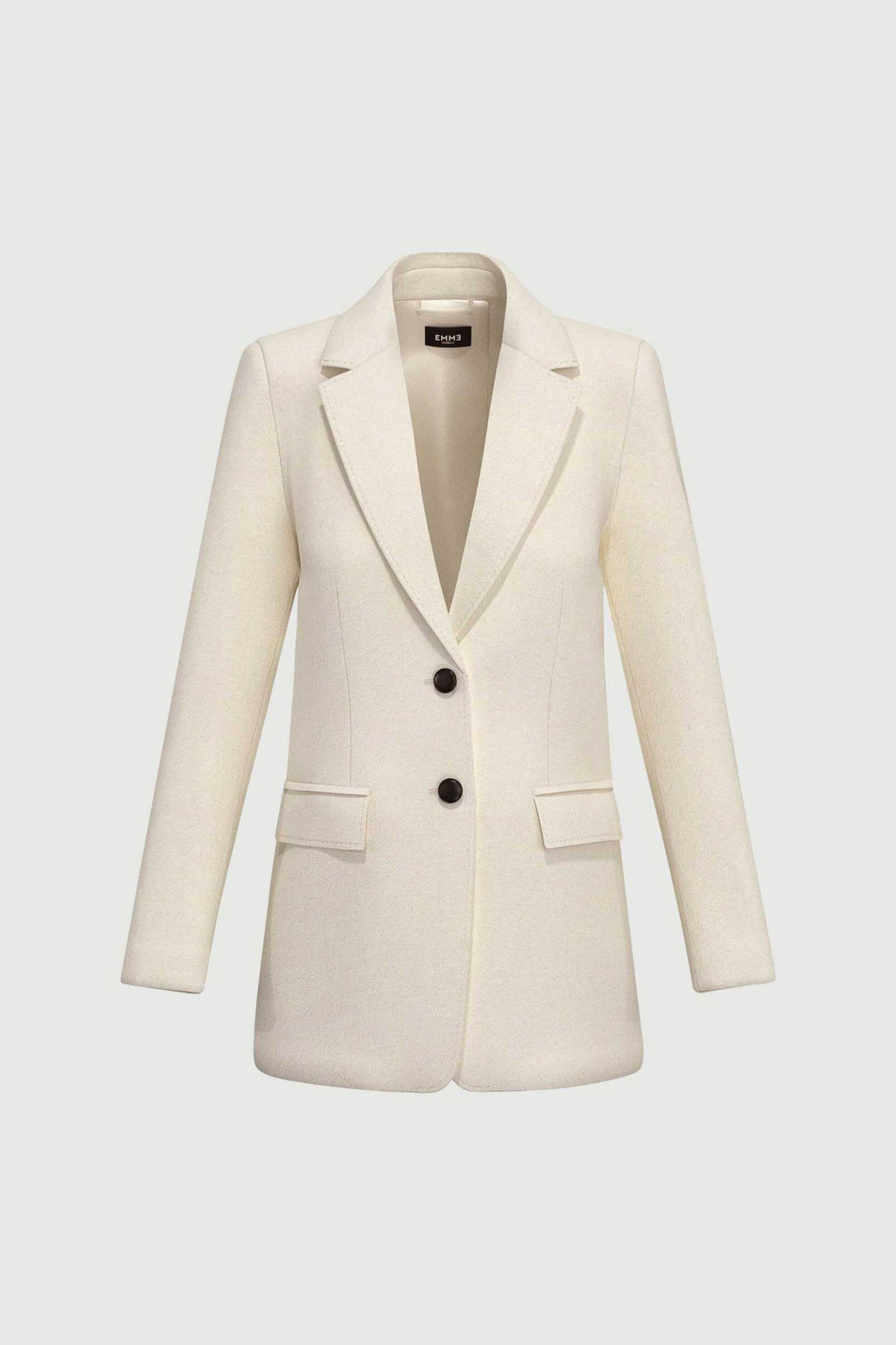 Emme by Marella γυναικείο σακάκι "Agape" - 2525046101200 Λευκό φωτογραφία