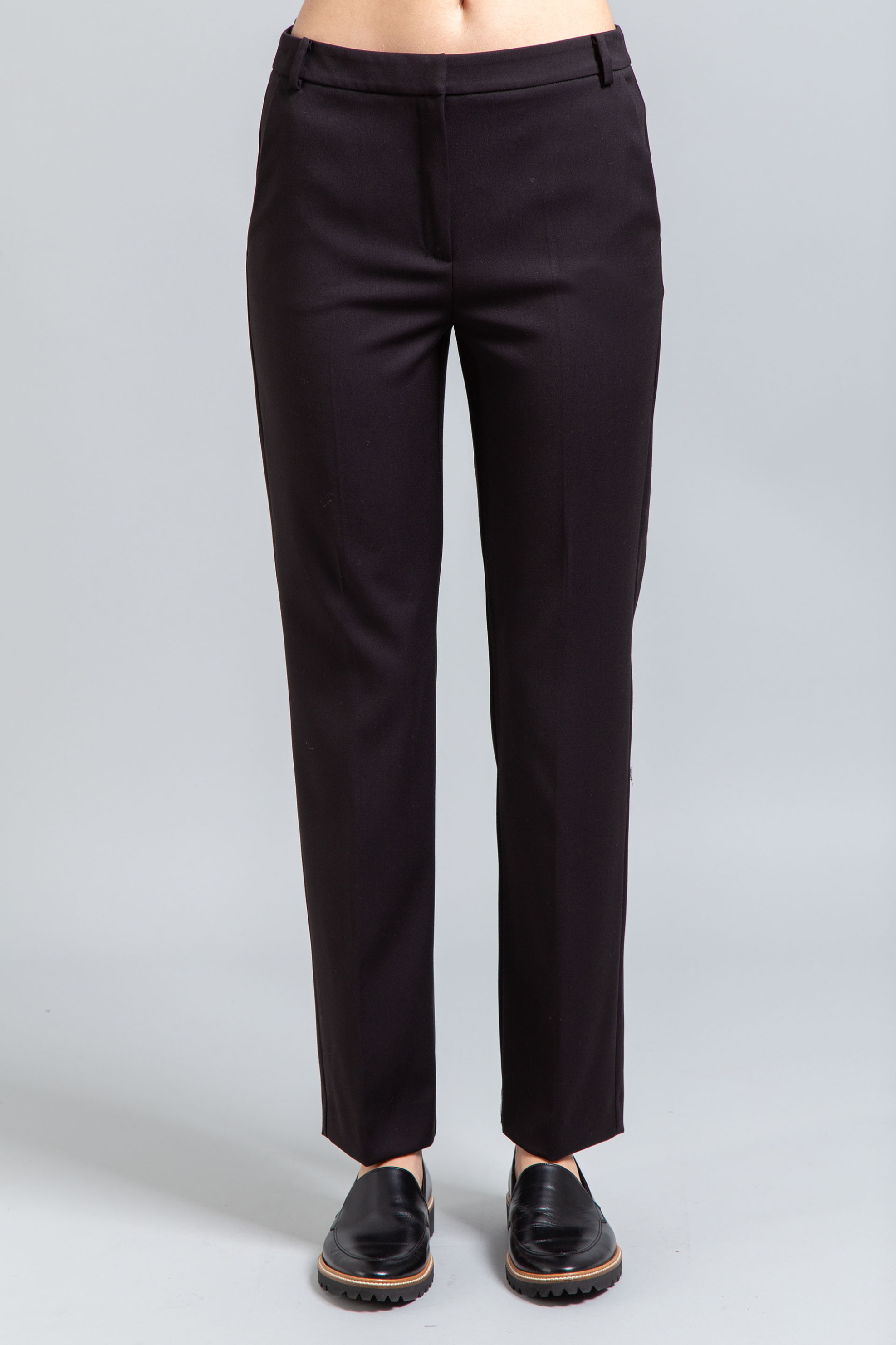 Emme by Marella γυναικείο παντελόνι μονόχρωμο "Calcio" - 2525136281200 Μαύρο φωτογραφία