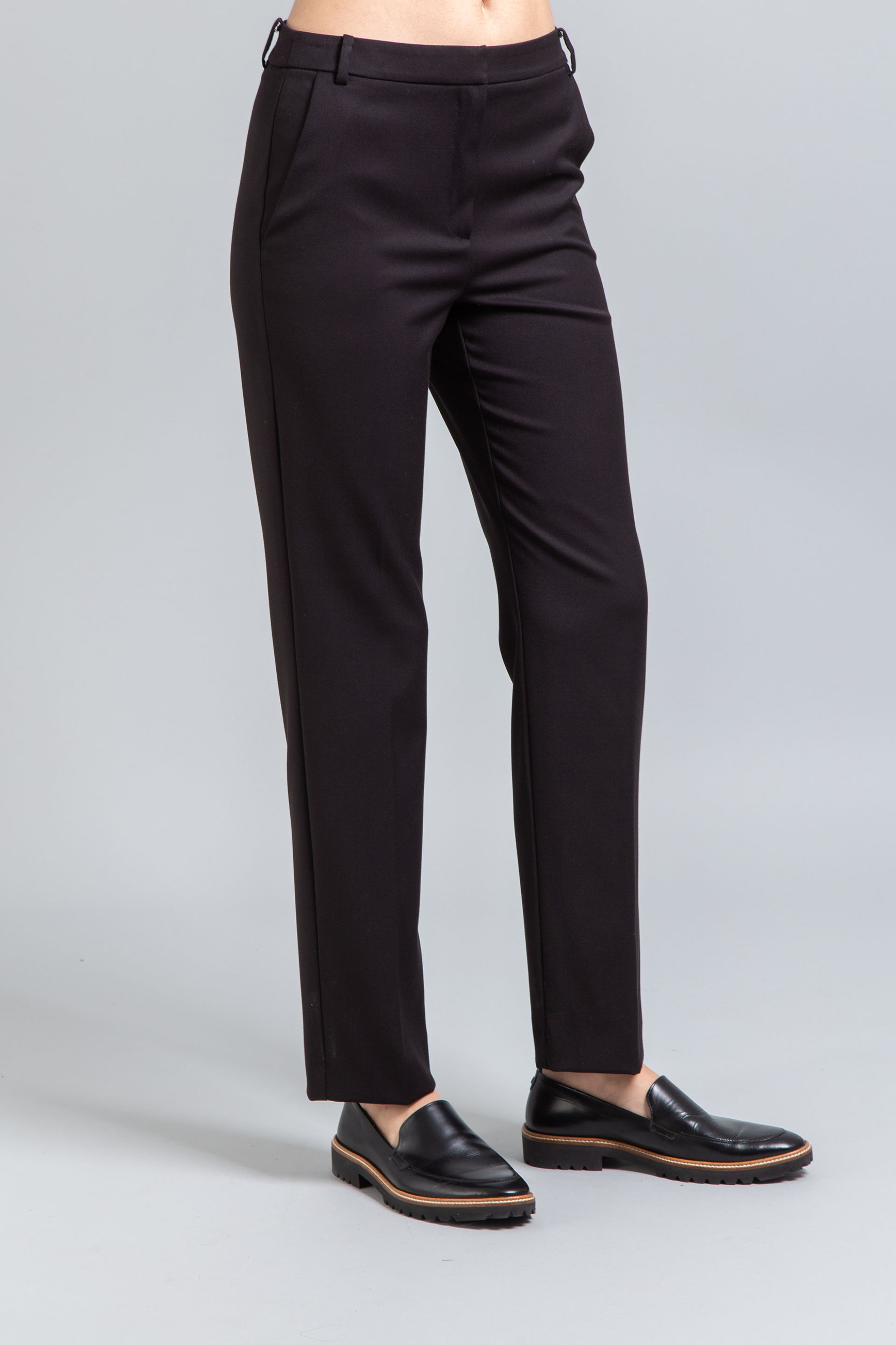 Emme by Marella γυναικείο παντελόνι μονόχρωμο "Calcio" - 2525136281200 Μαύρο φωτογραφία