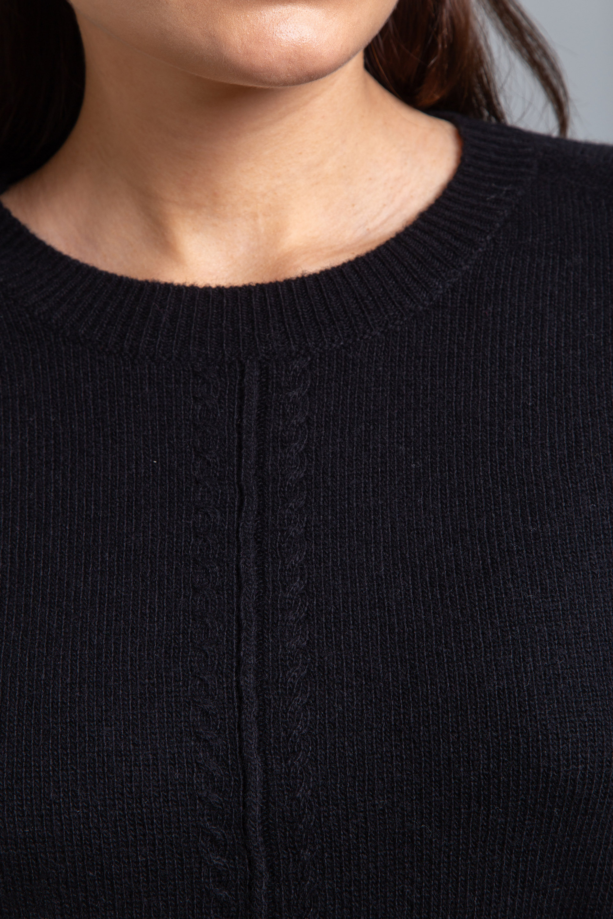 Emme by Marella γυναικεία πλεκτή μπλούζα "Cennare" - 2525366112200 Μαύρο φωτογραφία