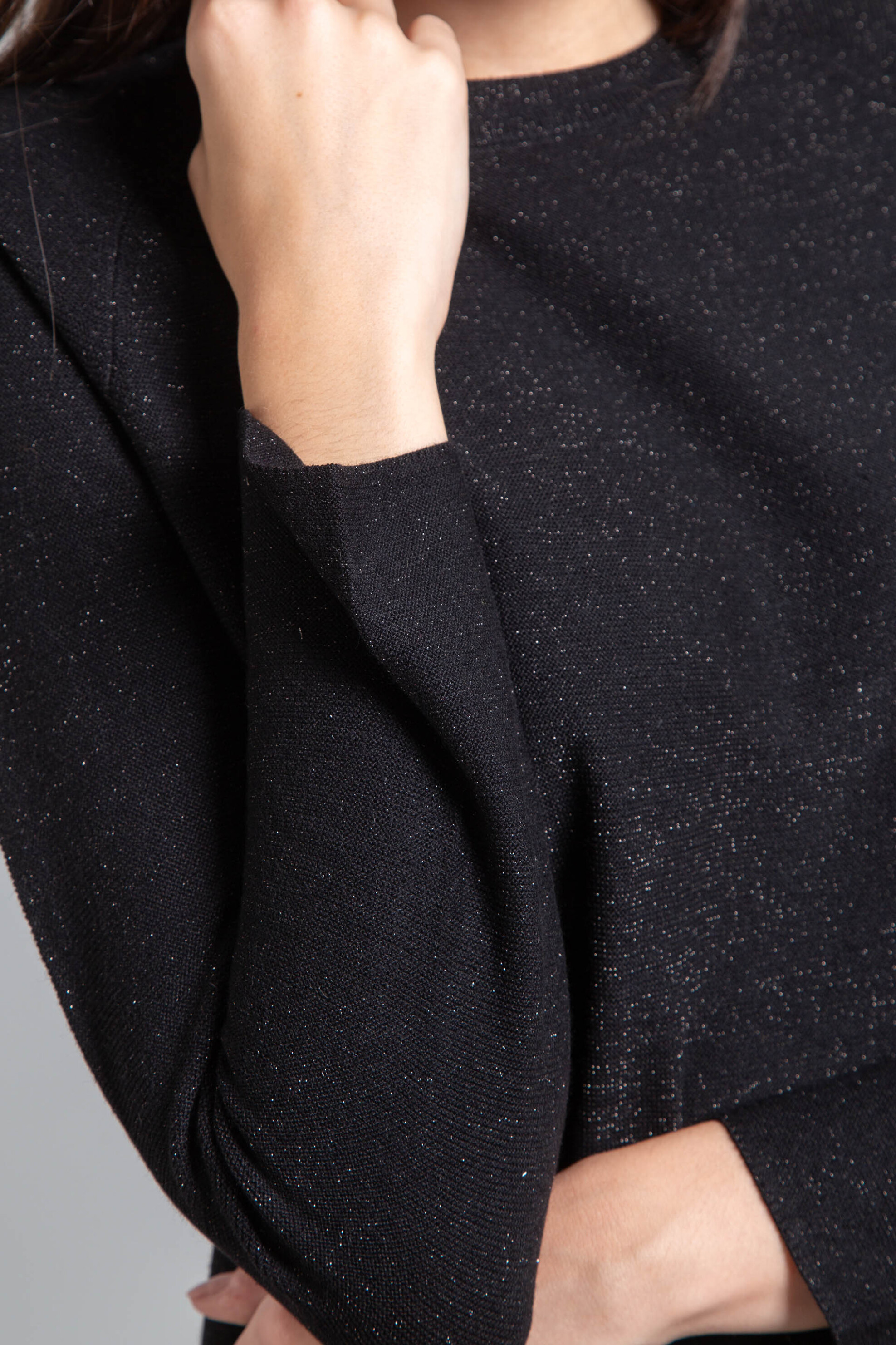 Emme by Marella γυναικεία πλεκτή μπλούζα "Katai" - 2525366291200 Μαύρο φωτογραφία