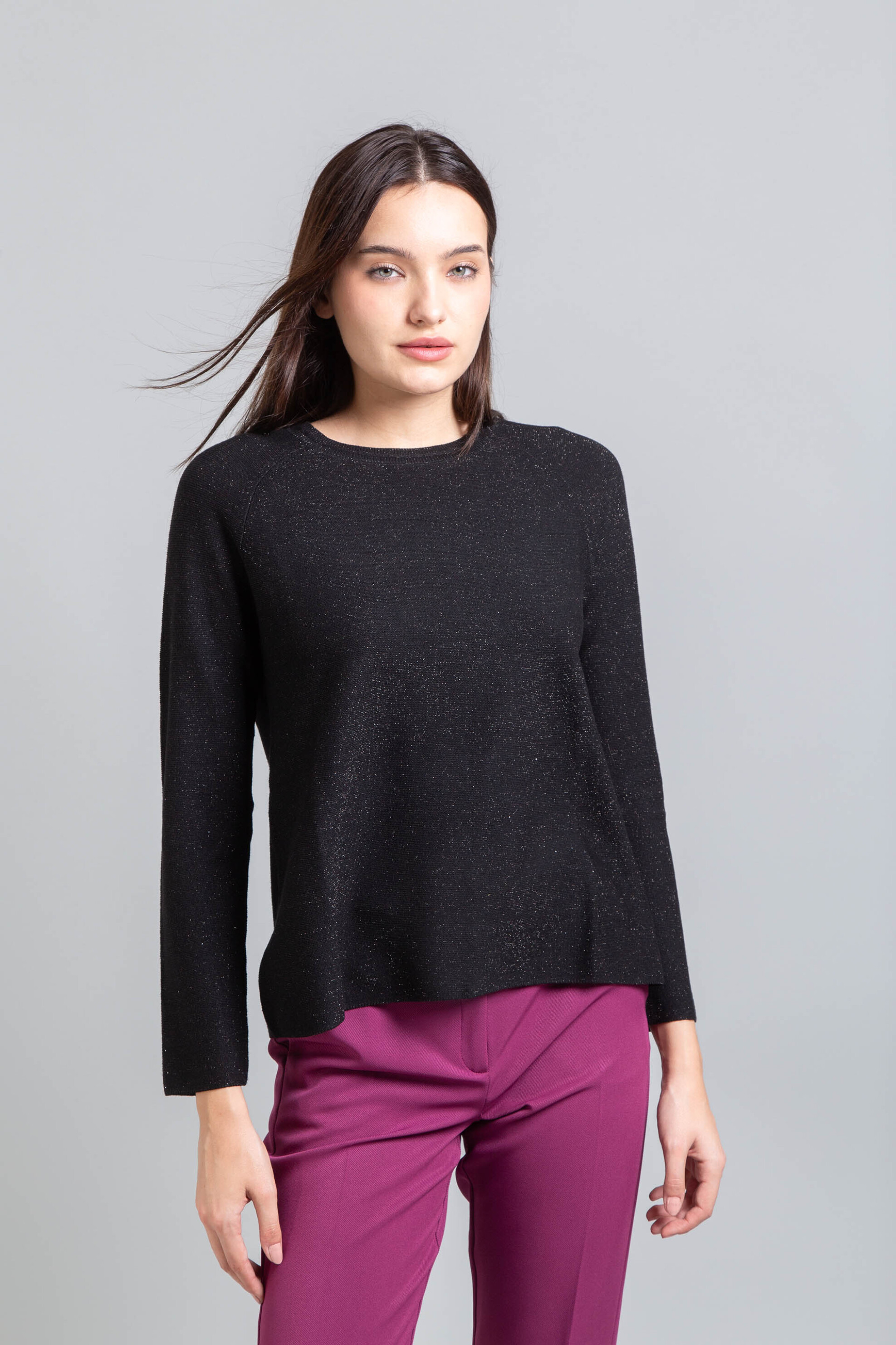 Emme by Marella γυναικεία πλεκτή μπλούζα "Katai" - 2525366291200 Μαύρο φωτογραφία