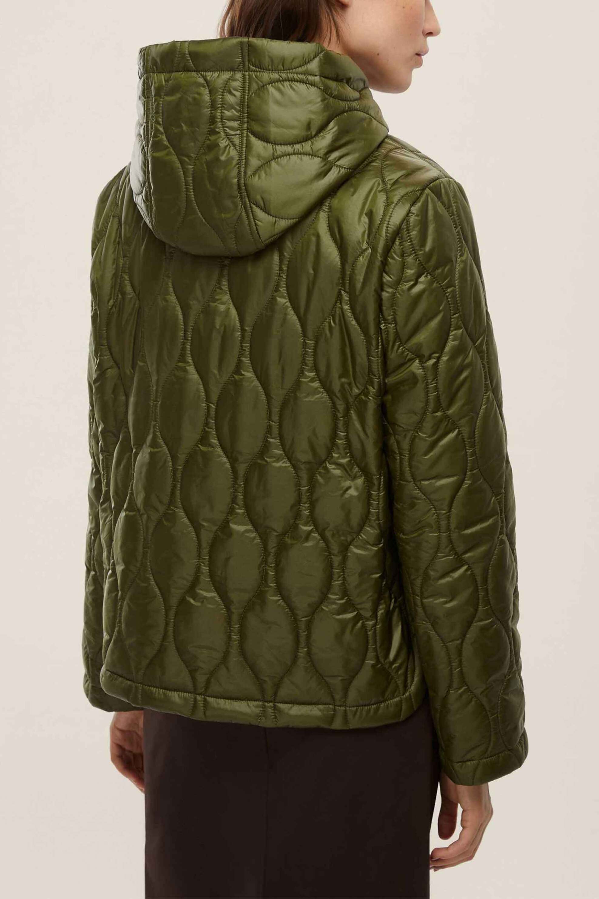 Emme by Marella γυναικείο μπουφάν καπιτονέ "Athos" - 2525486031200 Λαδί φωτογραφία