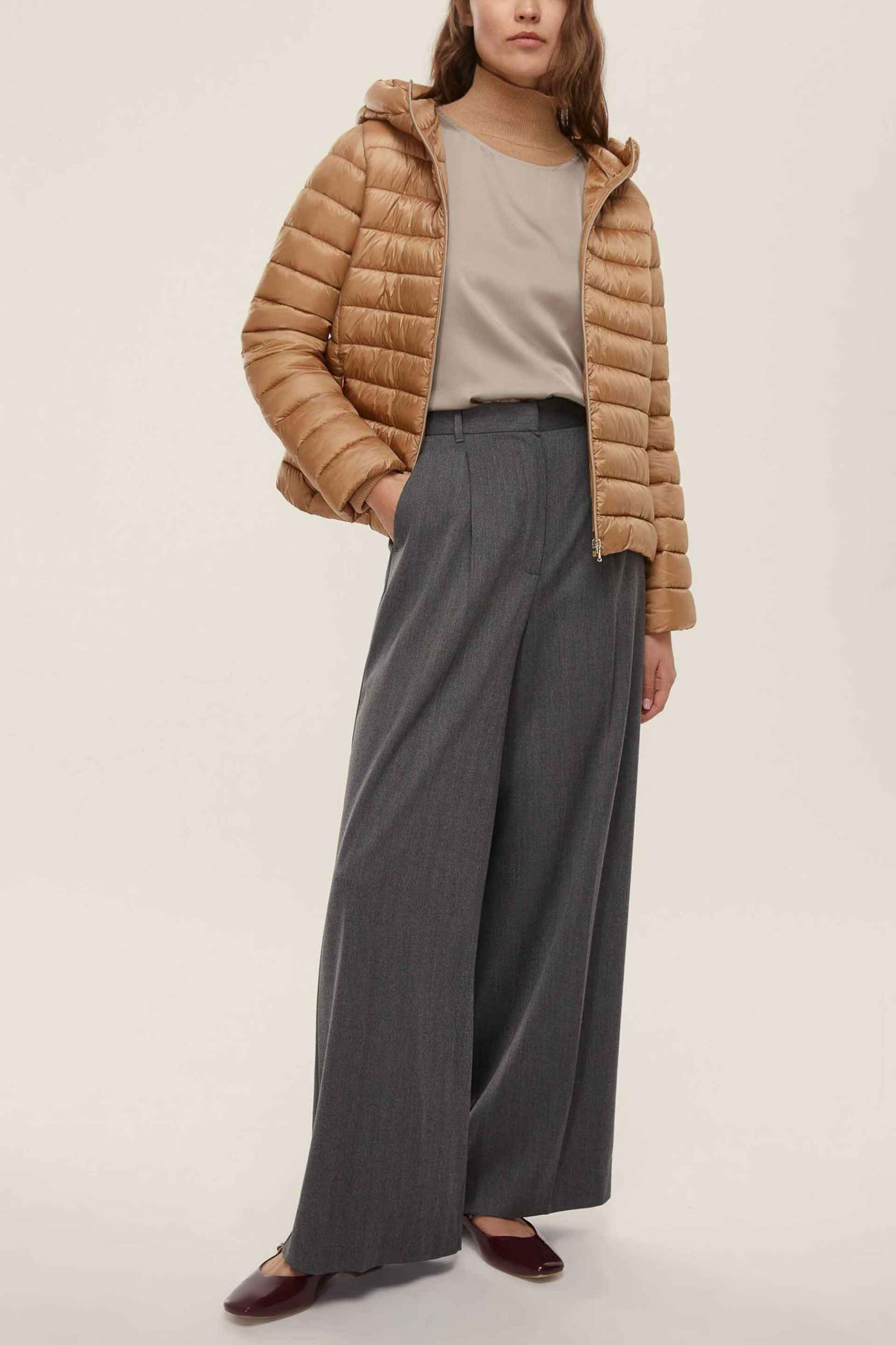 EMME Emme by Marella γυναικείο μπουφάν καπιτονέ "Geneve" - 2525486051200 Καμηλό