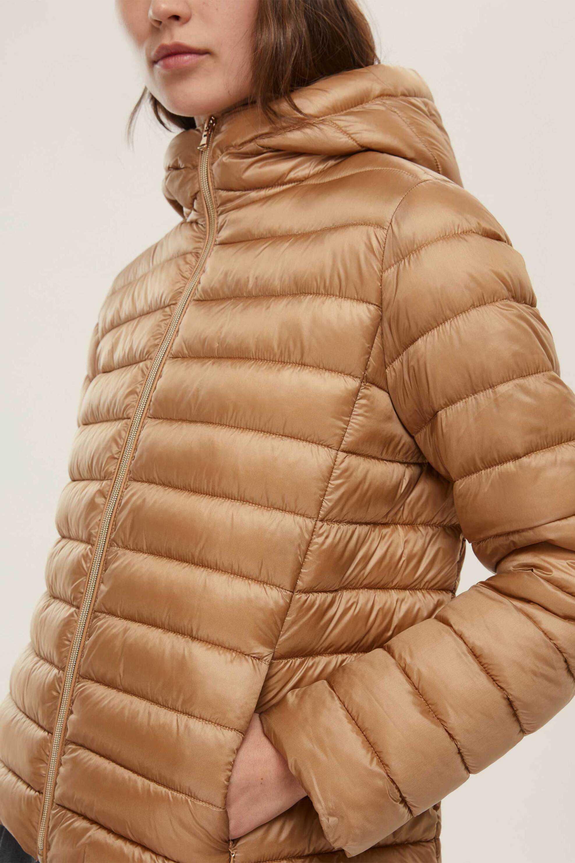 Emme by Marella γυναικείο μπουφάν καπιτονέ "Geneve" - 2525486051200 Καμηλό φωτογραφία