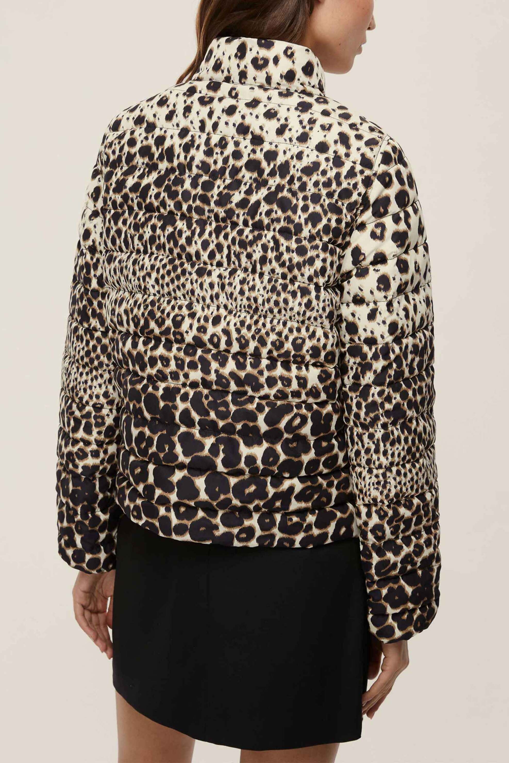 Emme by Marella γυναικείο μπουφάν καπιτονέ διπλής όψης "Rampa" - 2525486081200 Εκρού φωτογραφία