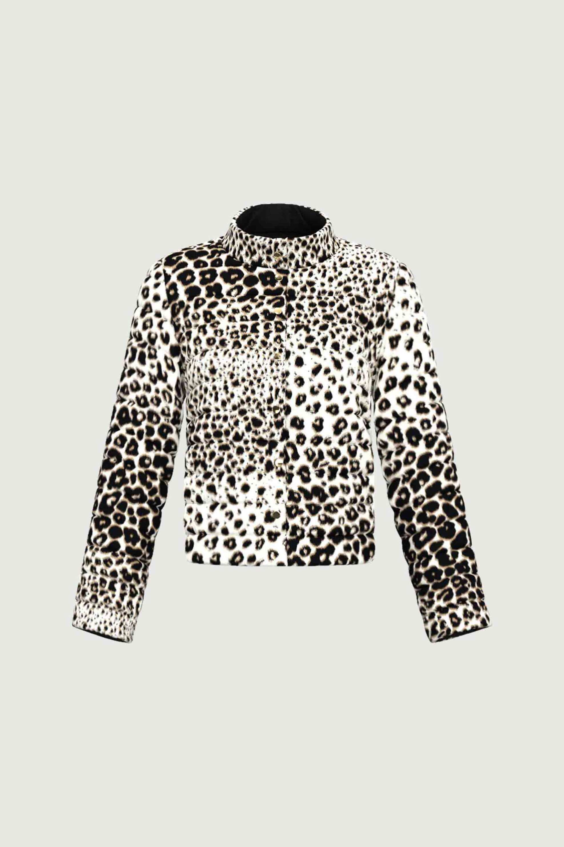 Emme by Marella γυναικείο μπουφάν καπιτονέ διπλής όψης "Rampa" - 2525486081200 Εκρού φωτογραφία