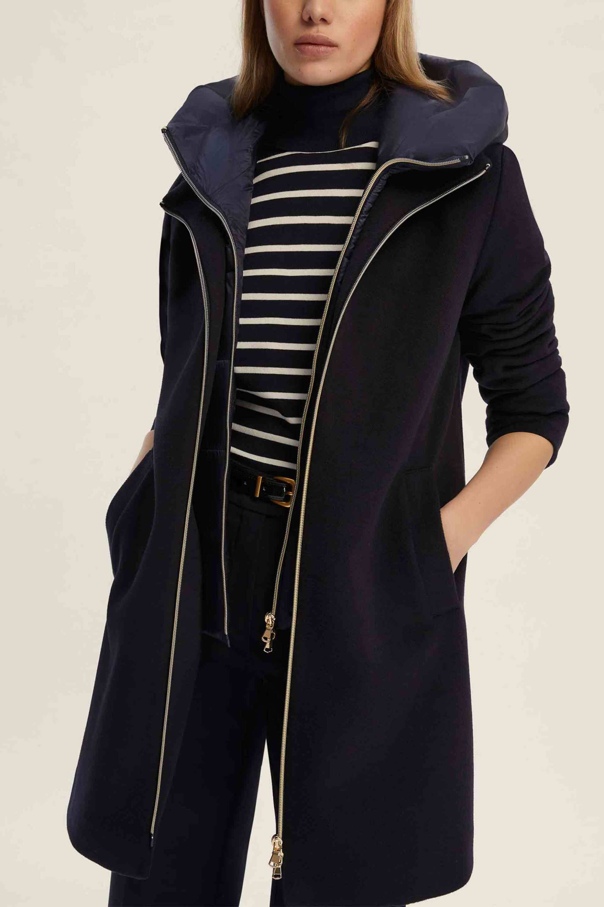 Emme by Marella γυναικείο jacket με καπιτονέ επένδυση "Bacio" - 2525496042200 Μπλε Σκούρο φωτογραφία