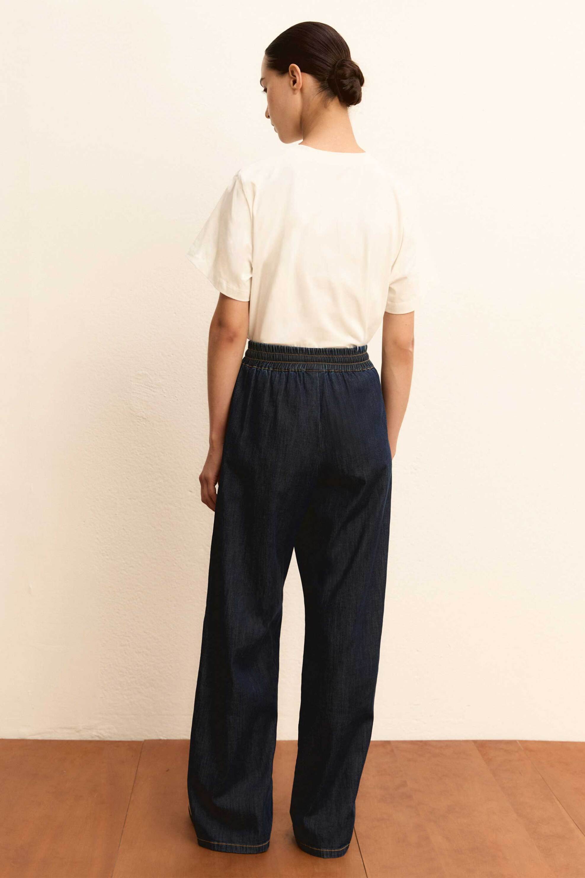 Emme By Marella Γυναικείο Παντελόνι Τζιν Emmfingere - 2615181091 Denim Blue Σκούρο