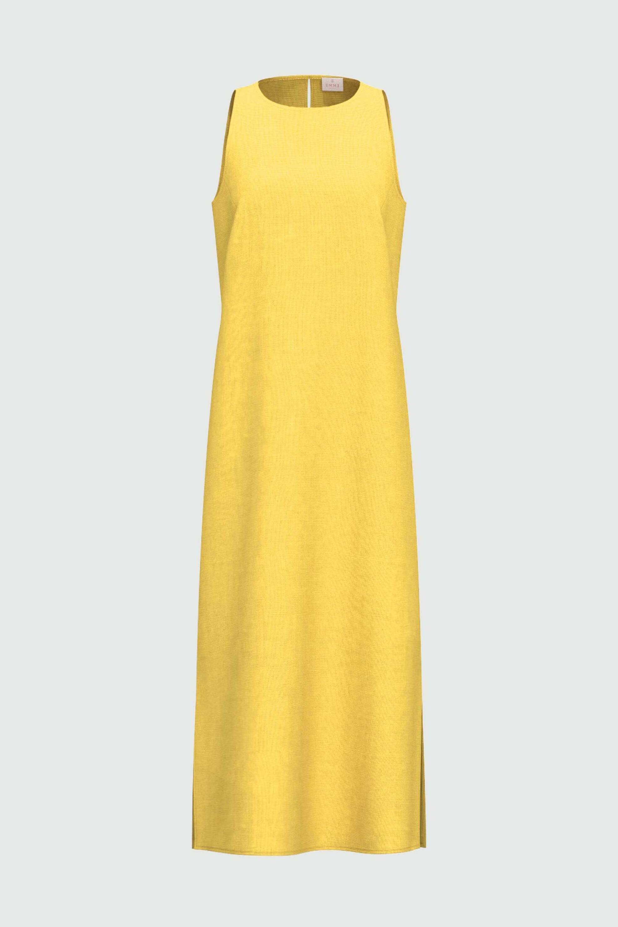 Emme By Marella Γυναικείο Φόρεμα Midi Emmvelo - 2615221352200 Μουσταρδί