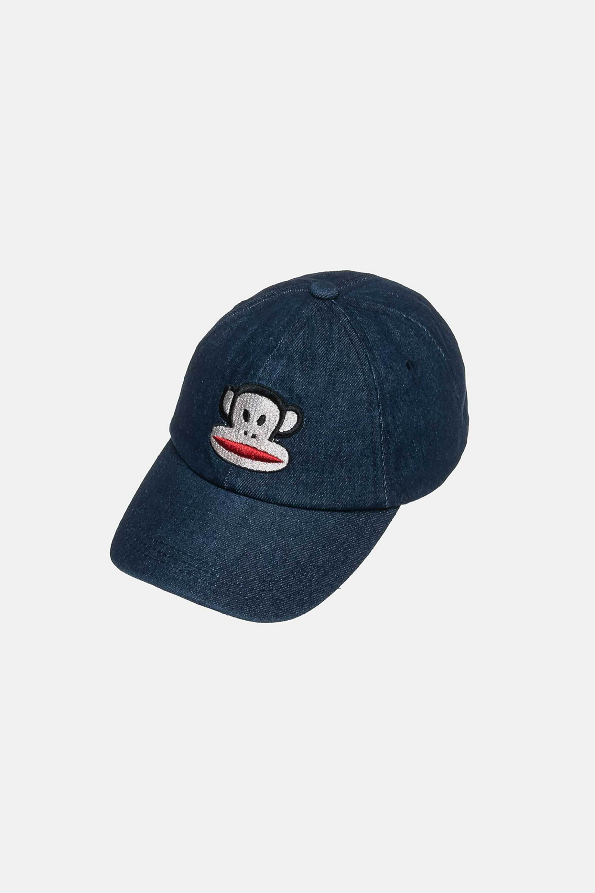 Alouette παιδικό καπέλο denim με κέντημα "Paul Frank" - 00190375 Μπλε Σκούρο