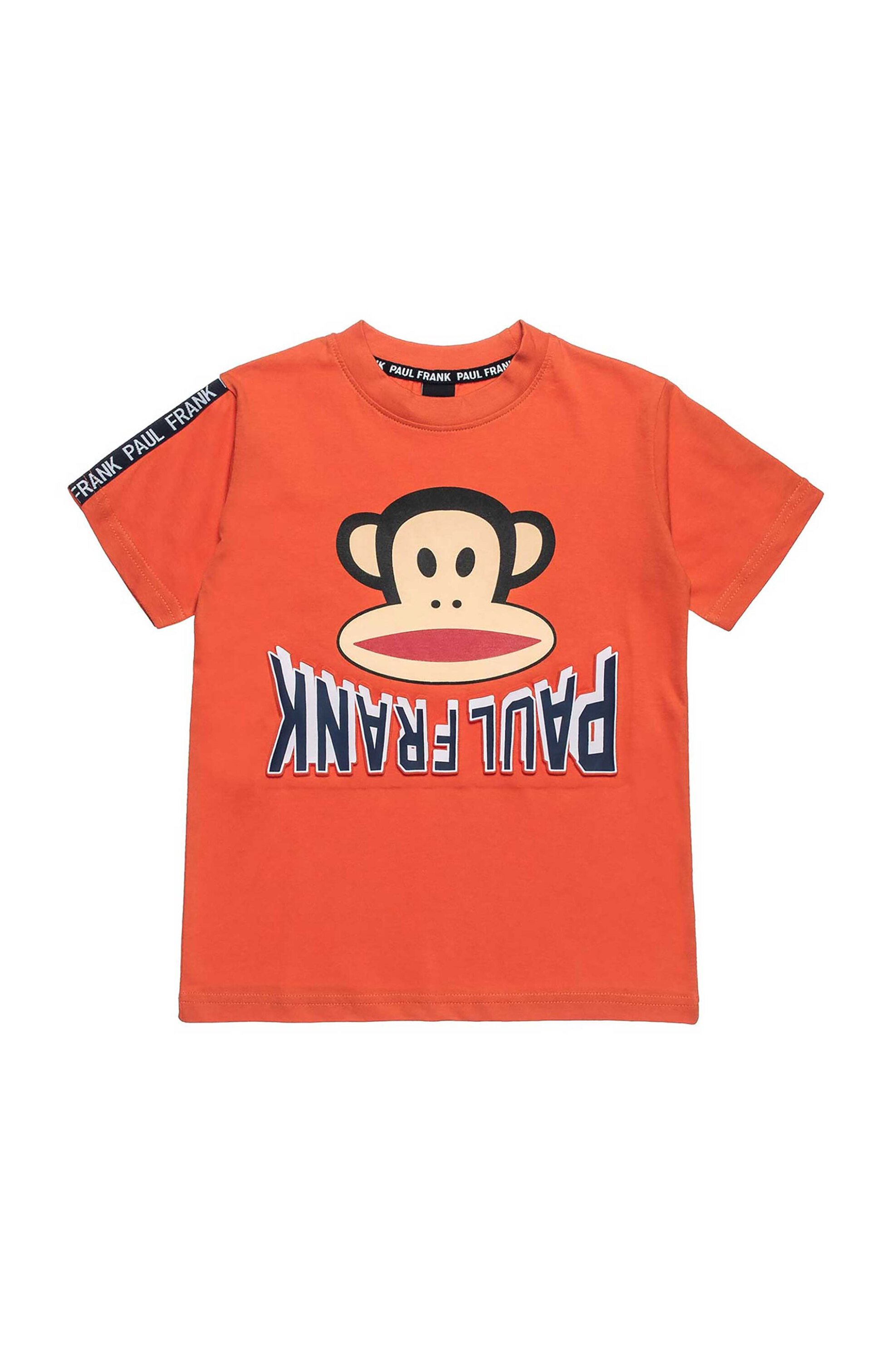 ALOUETTE Alouette παιδική μπλούζα με ανάγλυφα γράμματα "Paul Frank" (6 - 14 ετών) - 00152001 Πορτοκαλί