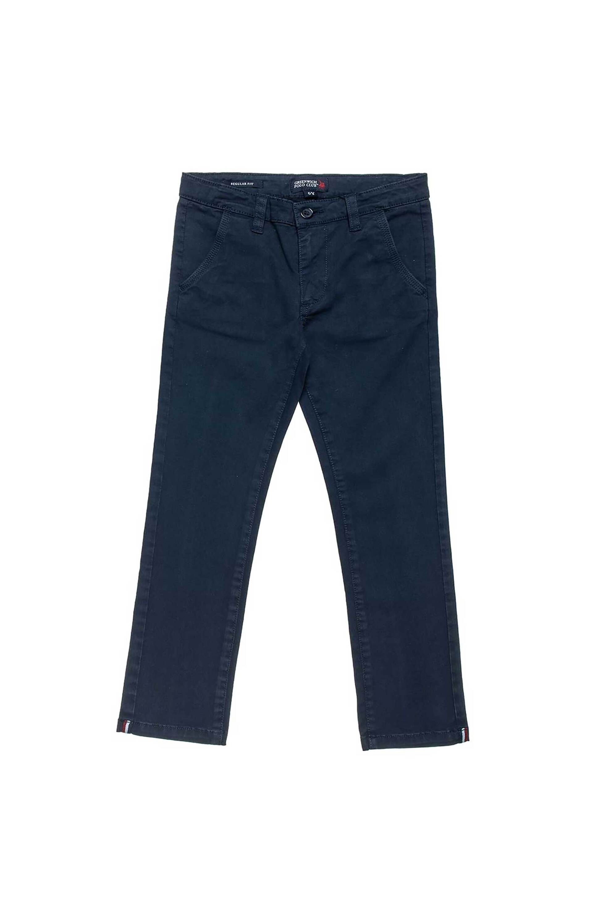 ALOUETTE Alouette παιδικό παντελόνι chino "Greenwich Polo Club" (2 - 14 ετών) - 00110782 Μπλε Σκούρο
