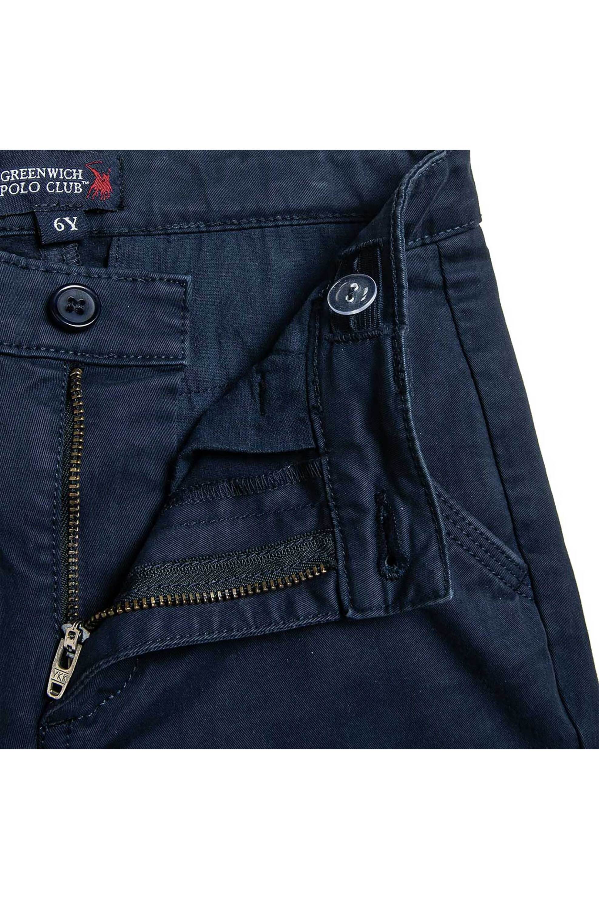 Alouette παιδικό παντελόνι chino "Greenwich Polo Club" (2 - 14 ετών) - 00110782 Μπλε Σκούρο φωτογραφία