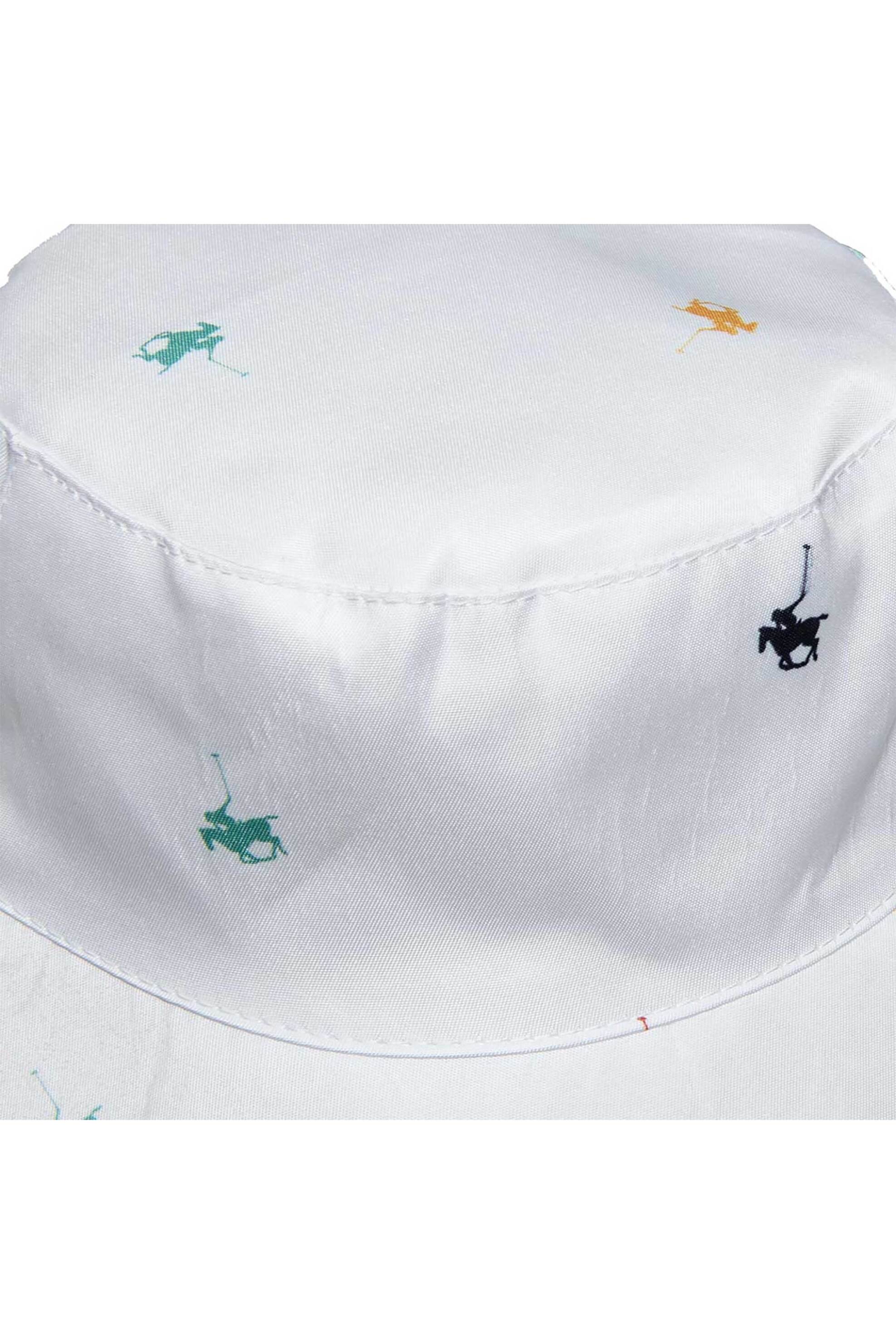 Alouette παιδικό καπέλο bucket "Greenwich Polo Club" (18 μηνών - 6 ετών) - 00390207 Λευκό φωτογραφία