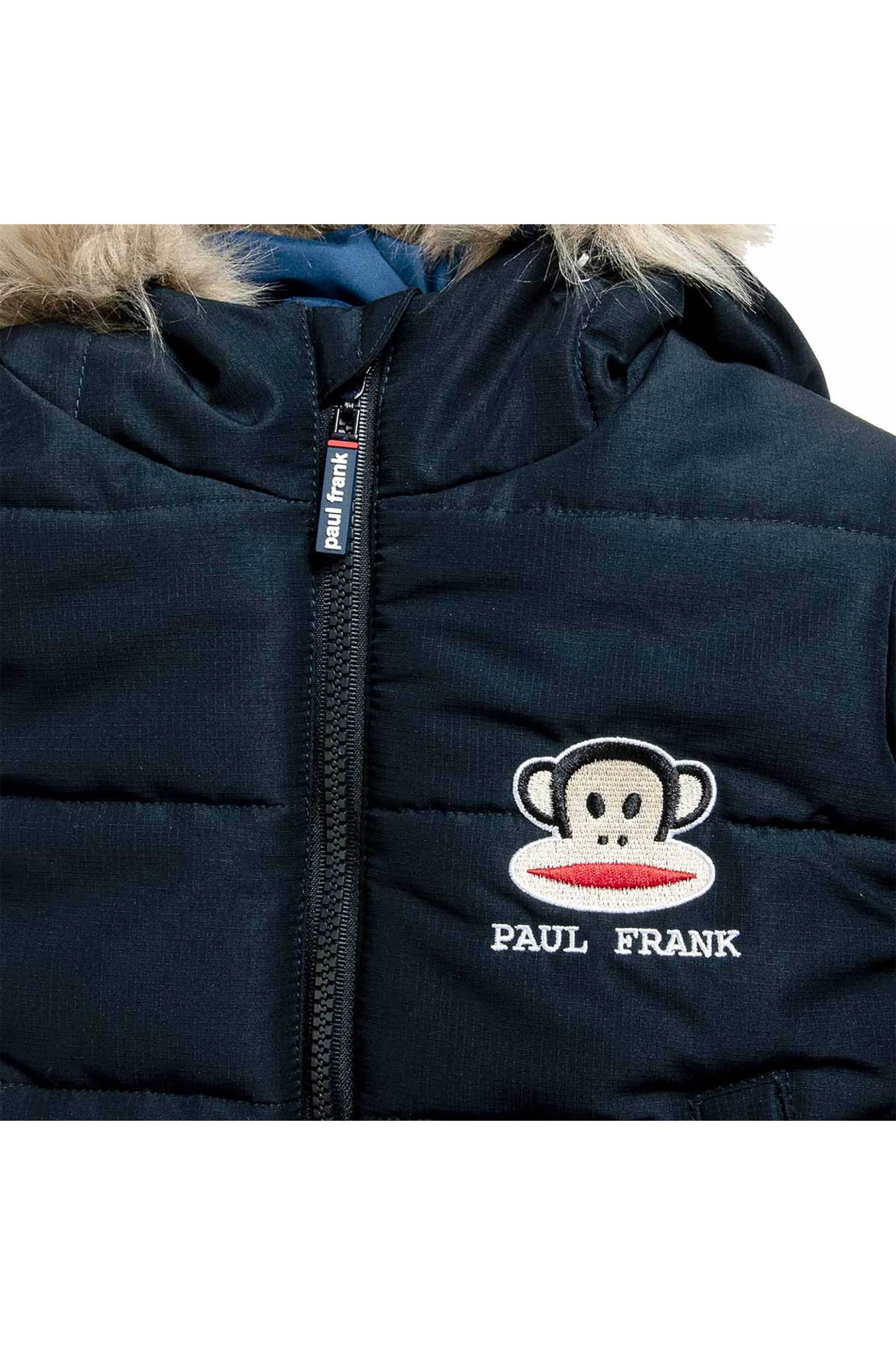 Alouette παιδικό αμάνικο μπουφάν με καπιτονέ σχέδιο και κουκούλα "Paul Frank" (12 μηνών - 5 ετών) - 00360286 Μπλε Σκούρο φωτογραφία
