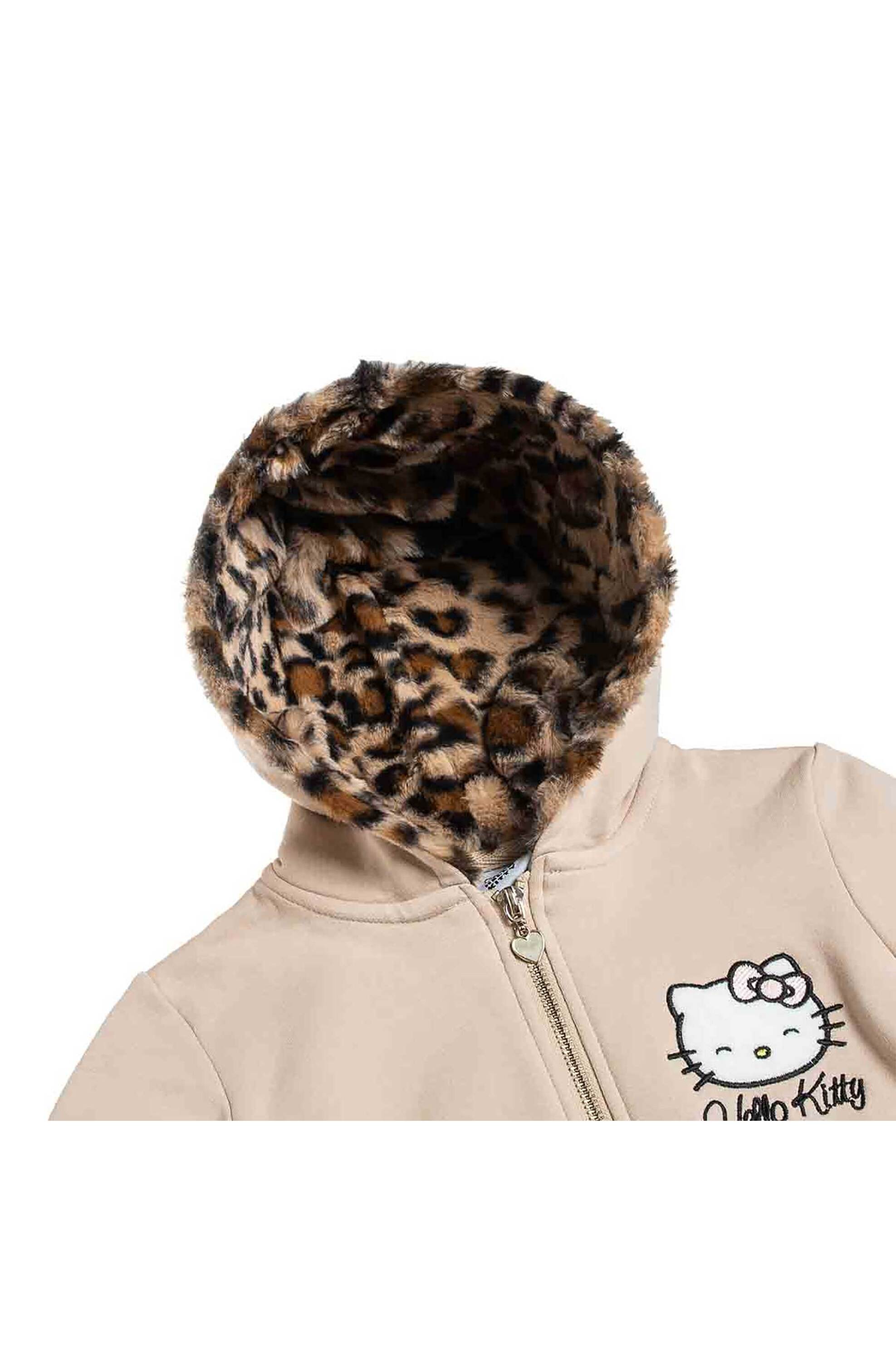 Alouette παιδική ζακέτα φούτερ με κουκούλα "Paul Frank" (18 μηνών - 8 ετών) - 00360281 Μπεζ φωτογραφία