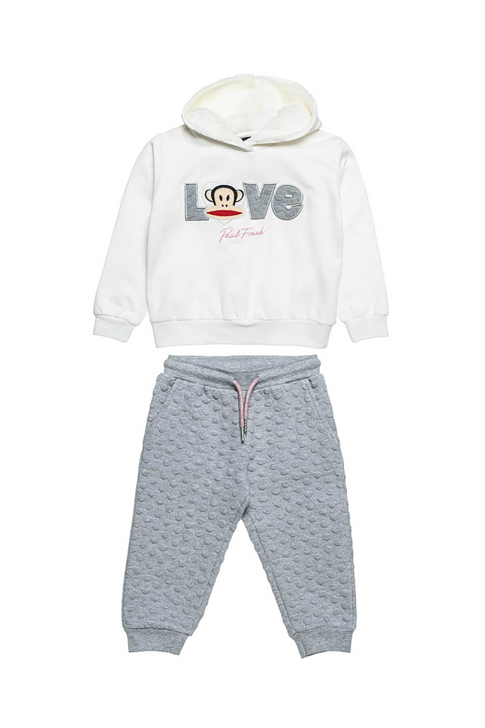 Alouette παιδικό σετ φόρμας "Paul Frank" (12 μηνών-5 ετών) - 00330534 Εκρού