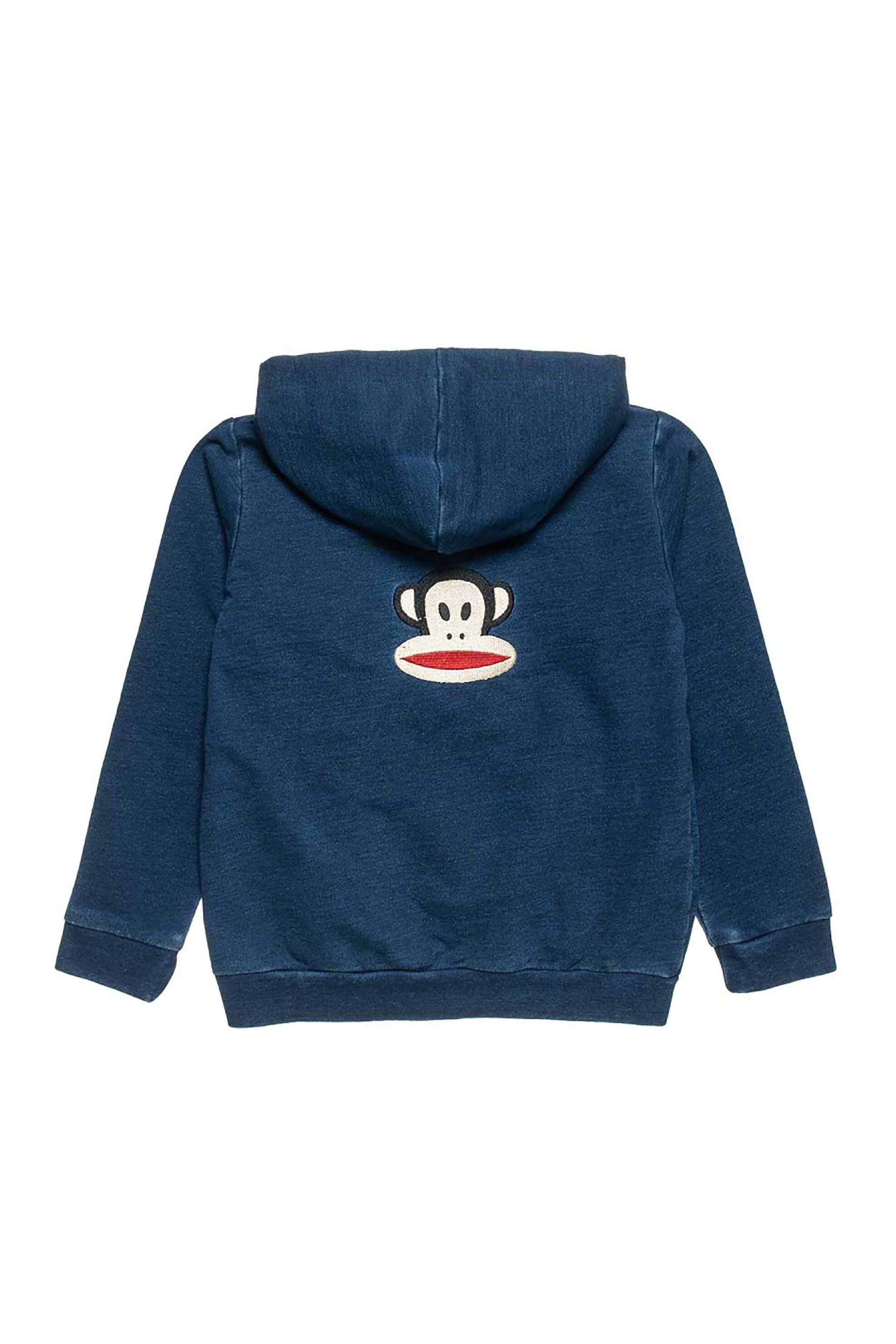 Alouette παιδική ζακέτα φούτερ με κουκούλα "Paul Frank" (12 μηνών - 5 ετών) - 00360284 Μπλε Σκούρο φωτογραφία