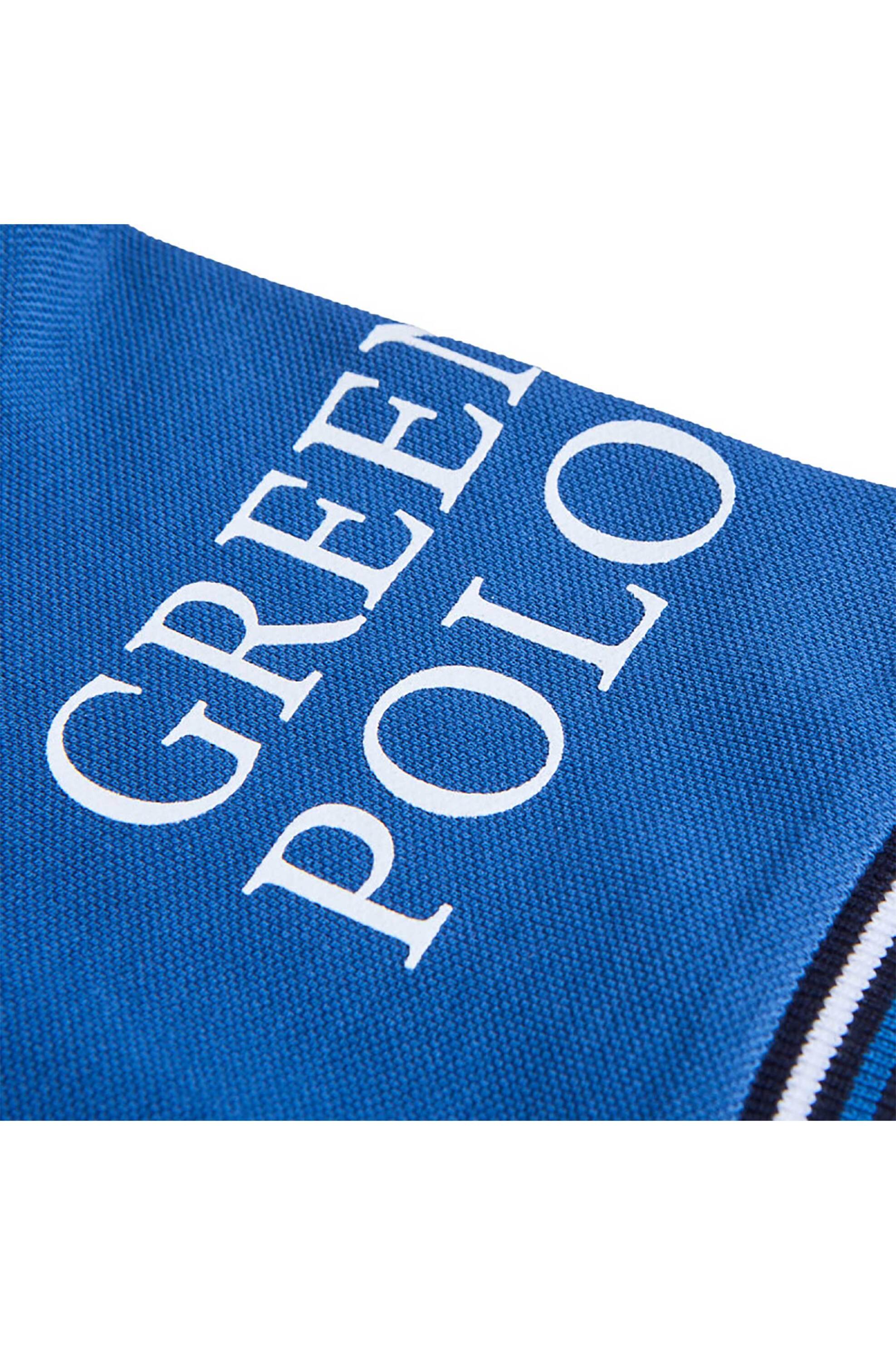 Alouette παιδική πόλο μπλούζα με ανάγλυφο σχέδιο "Greenwich Polo Club" (18 μηνών-14 ετών) - 00152015 Μπλε φωτογραφία