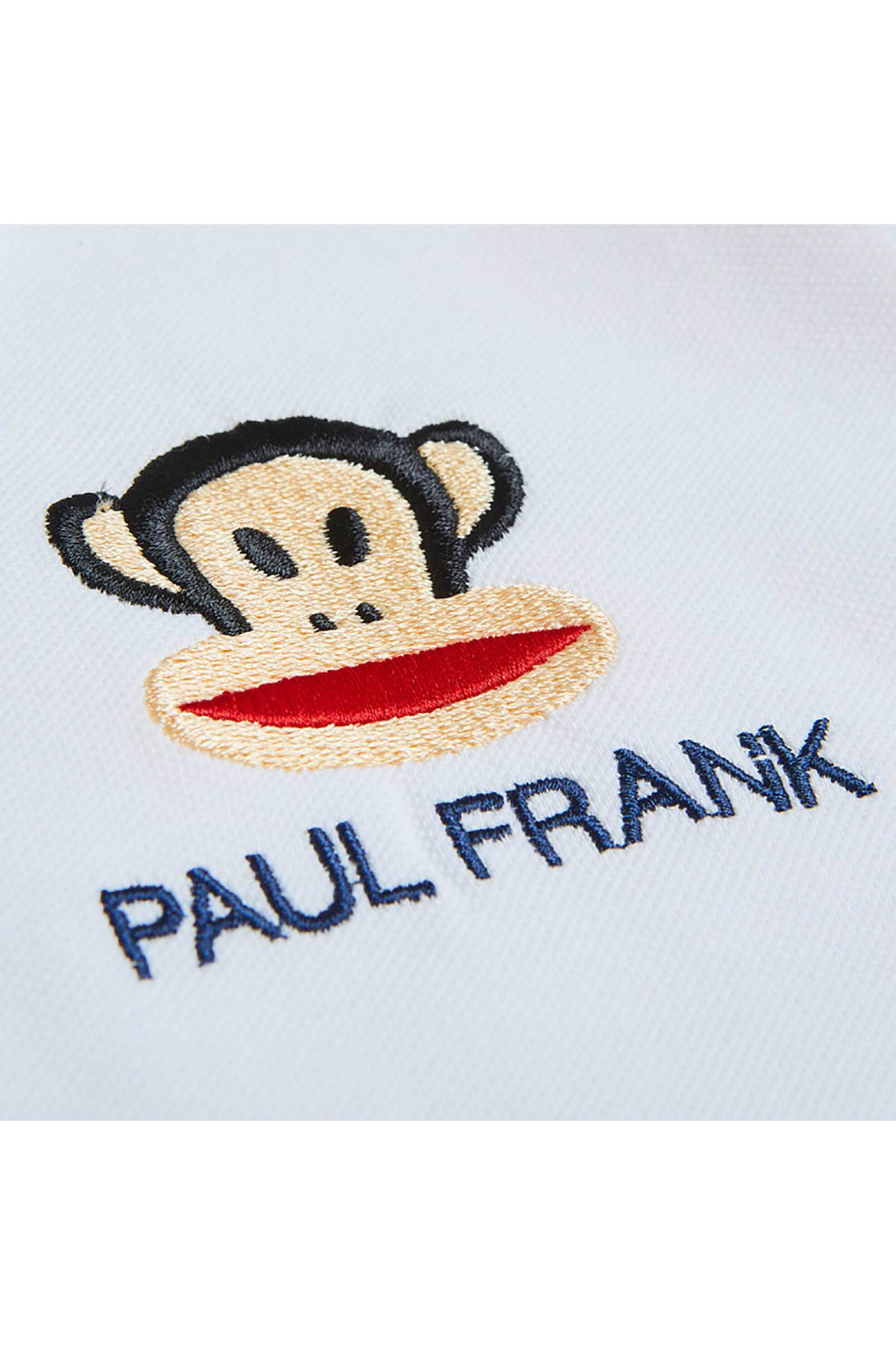 Alouette παιδική πόλο μπλούζα με κέντημα "Paul Frank" (6-14 ετών) - 00152013 Λευκό φωτογραφία