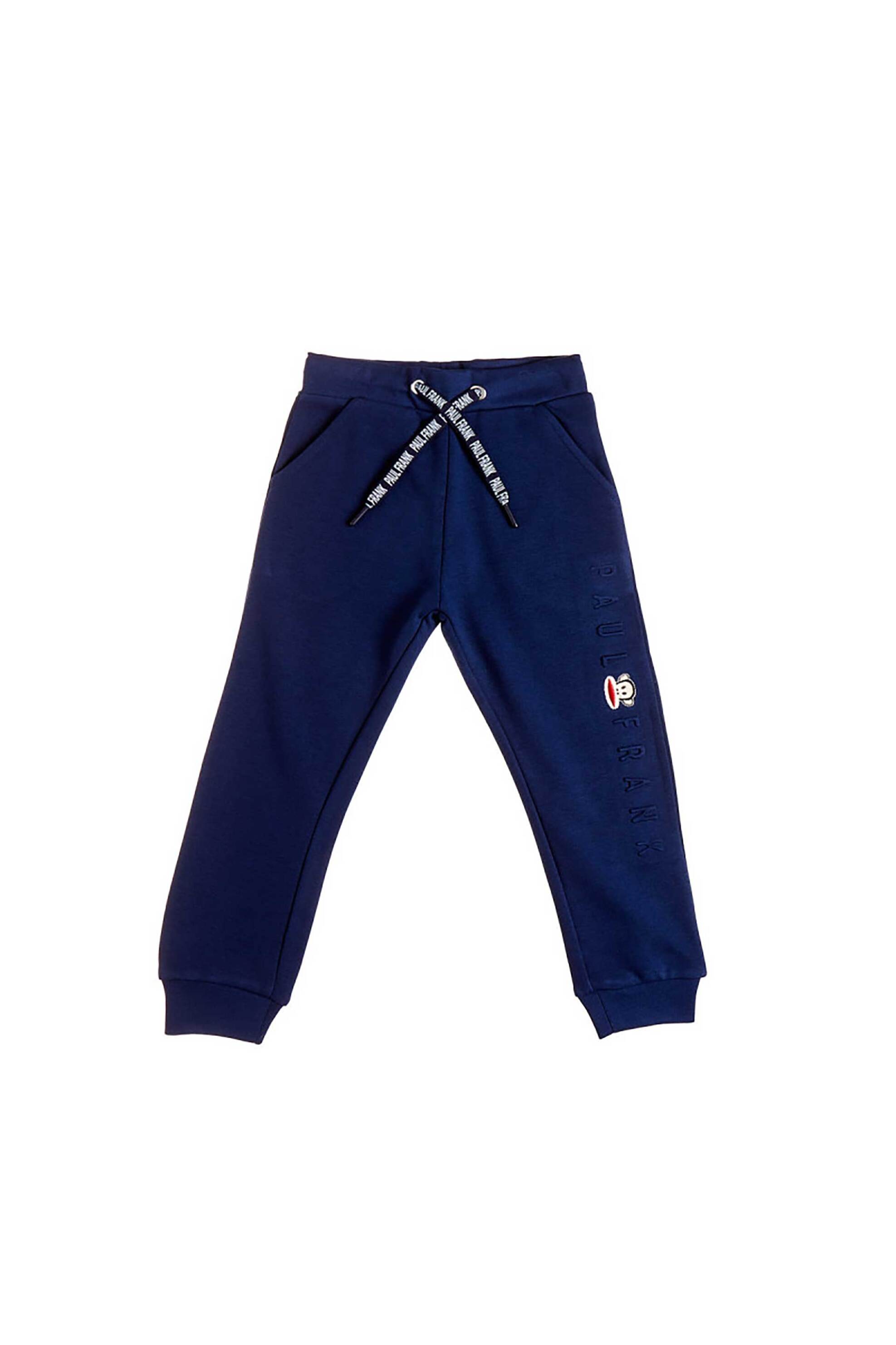 Alouette παιδικό παντελόνι φόρμας με ελαστική μέση "Paul Frank" (12 μηνών-5 ετών) - 00310526 Μπλε Σκούρο