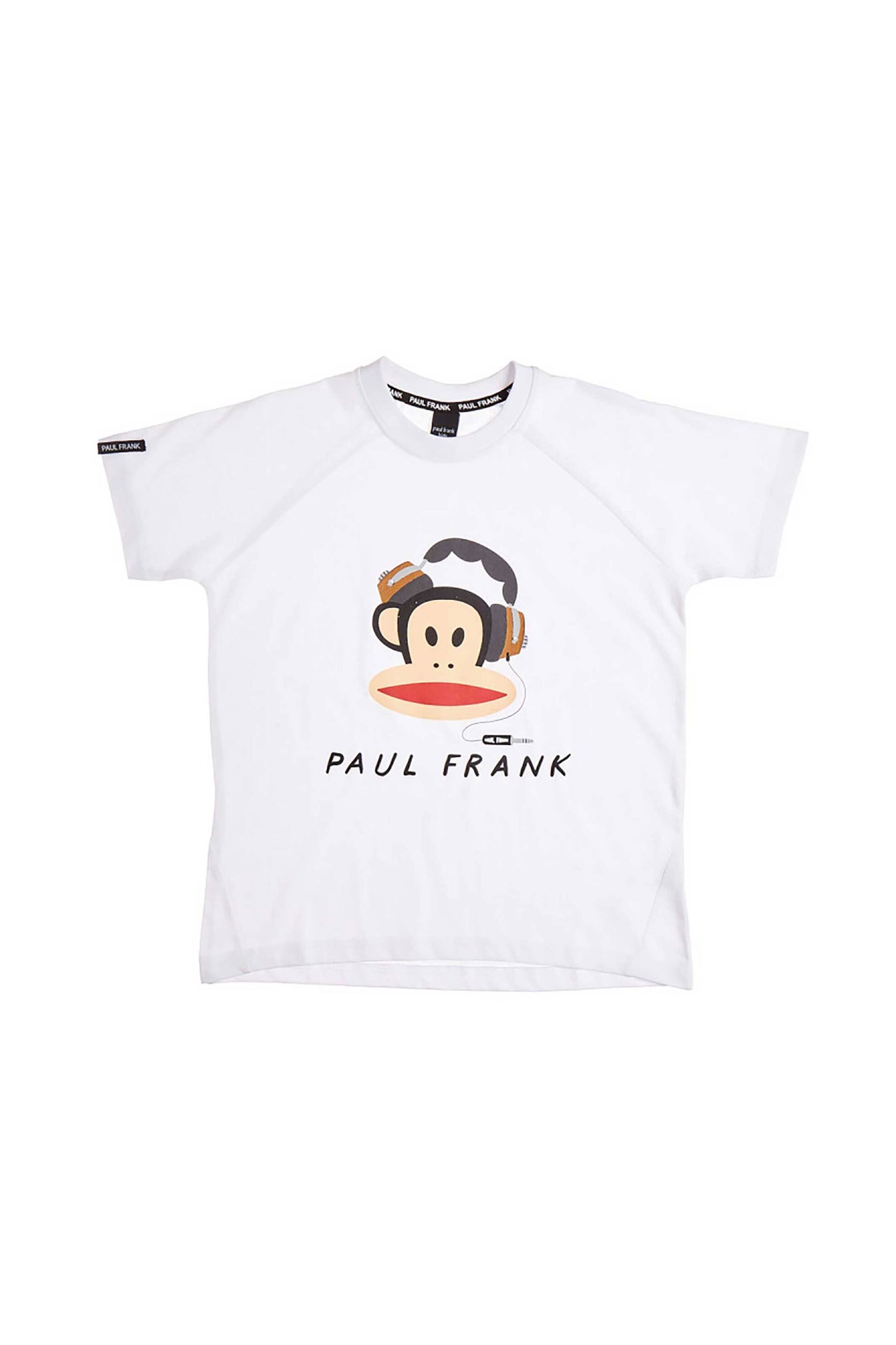 Alouette παιδική μπλούζα με ανάγλυφο τύπωμα "Paul Frank" (6-16 ετών) - 00152043 Λευκό