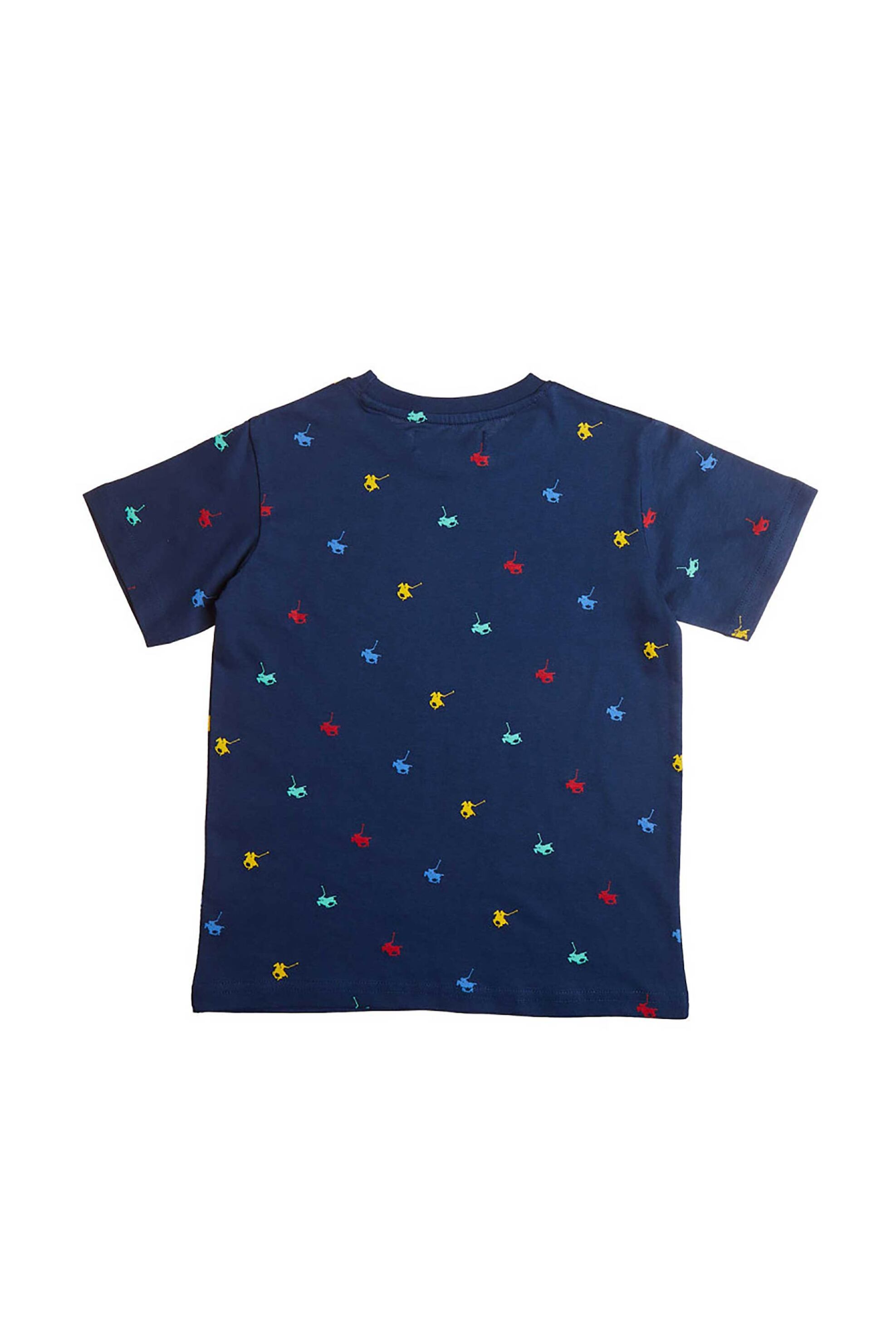 Alouette Παιδική Μπλούζα με Logo Print Greenwich Polo Club (18 Μηνών-14 Ετών) - 00152022 Μπλε Σκούρο