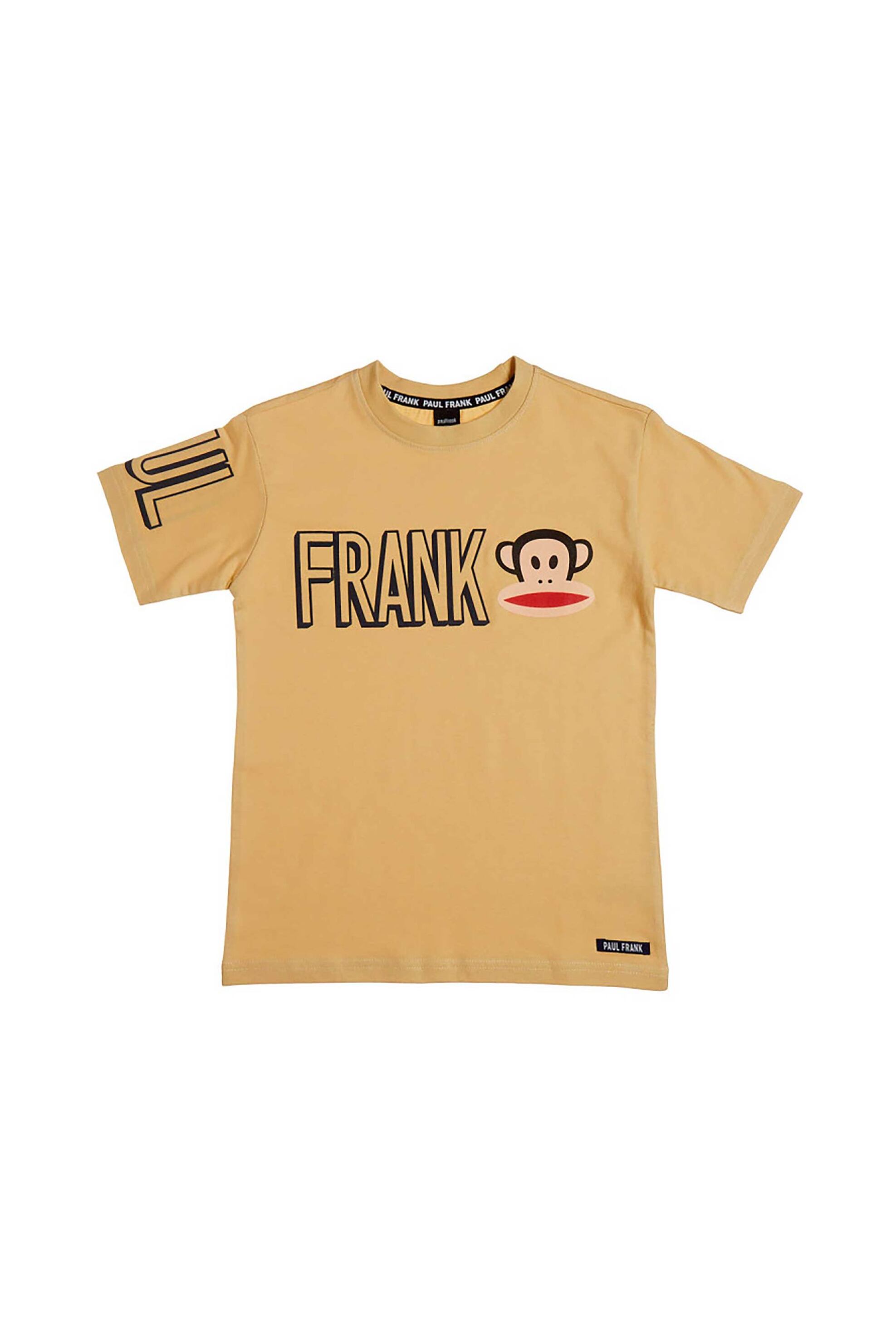 Alouette παιδική μπλούζα με ανάγλυφο τύπωμα "Paul Frank" (6-14 ετών) - 00152038 Κίτρινο Ώχρα