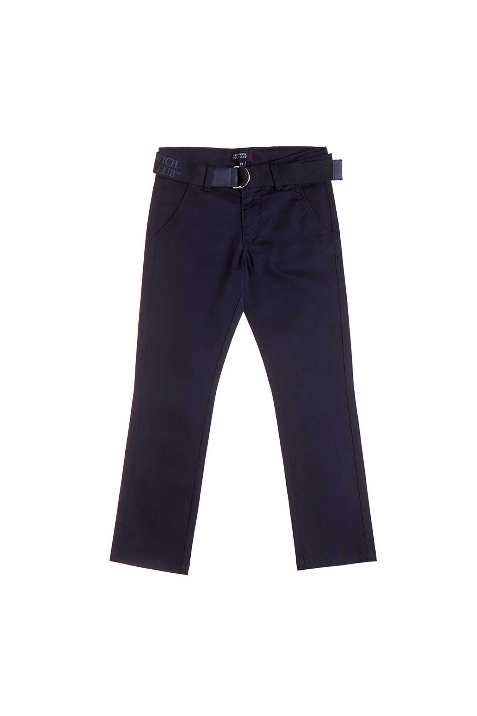 Alouette παιδικό παντελόνι chino "Greenwich Polo Club" (18 μηνών-14 ετών) - 00110793 Μπλε Σκούρο