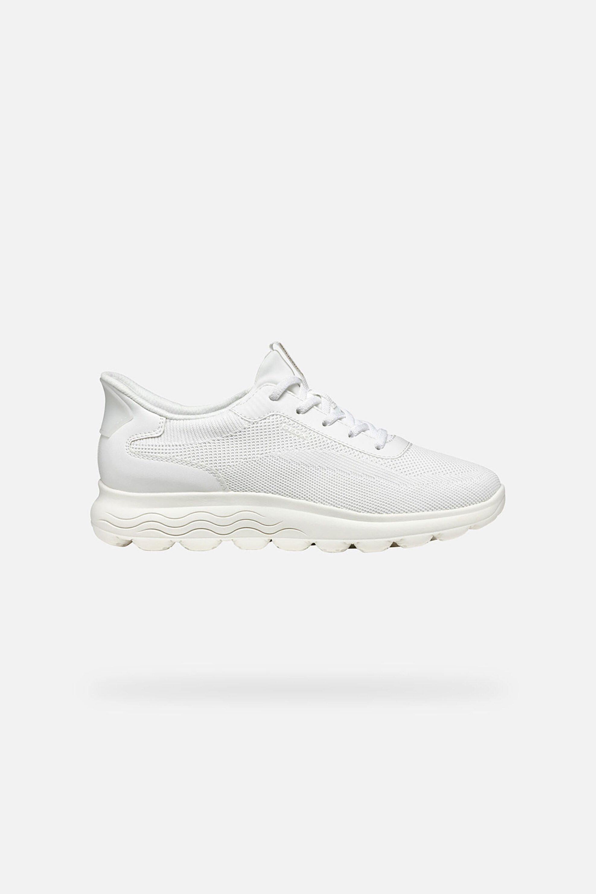 Geox γυναικεία sneakers "Spherica Plus" - D557MA06KBCC1000 Λευκό