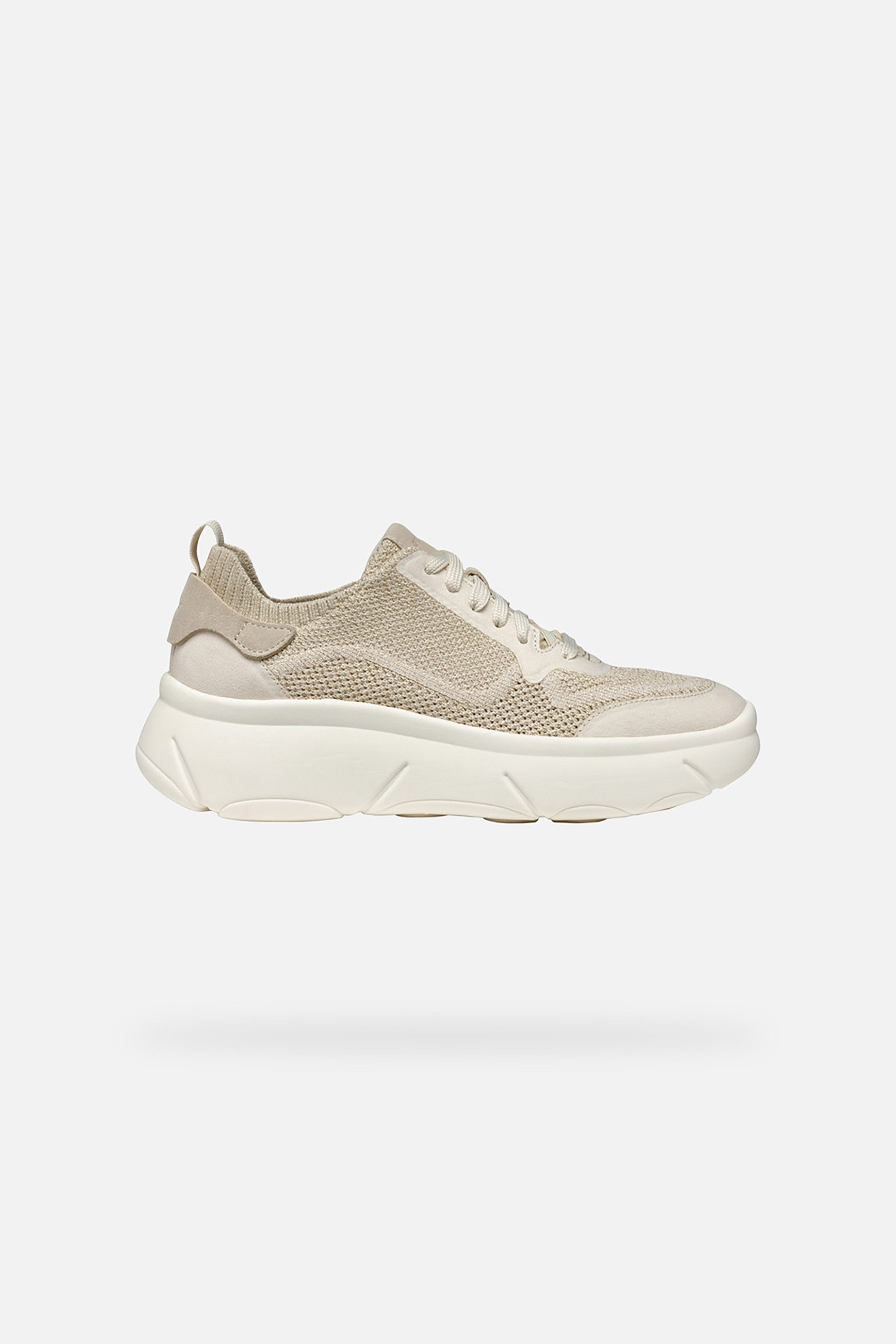 Geox γυναικεία sneakers "Nebula 2.0 X" - D55NHA09T22C6738 Μπεζ