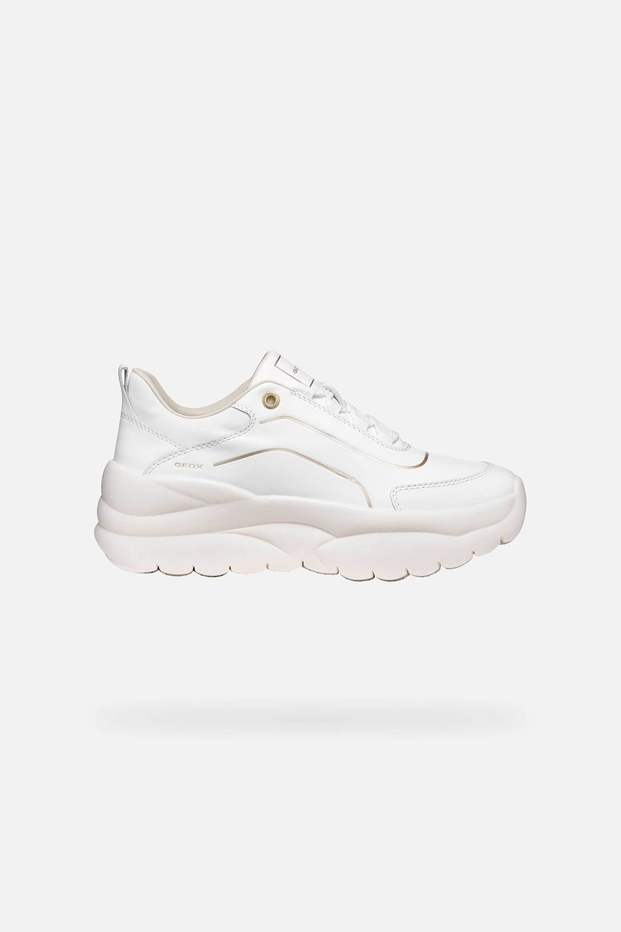 Geox γυναικεία sneakers "D Xtors" - D651FA085FUC1000 Λευκό