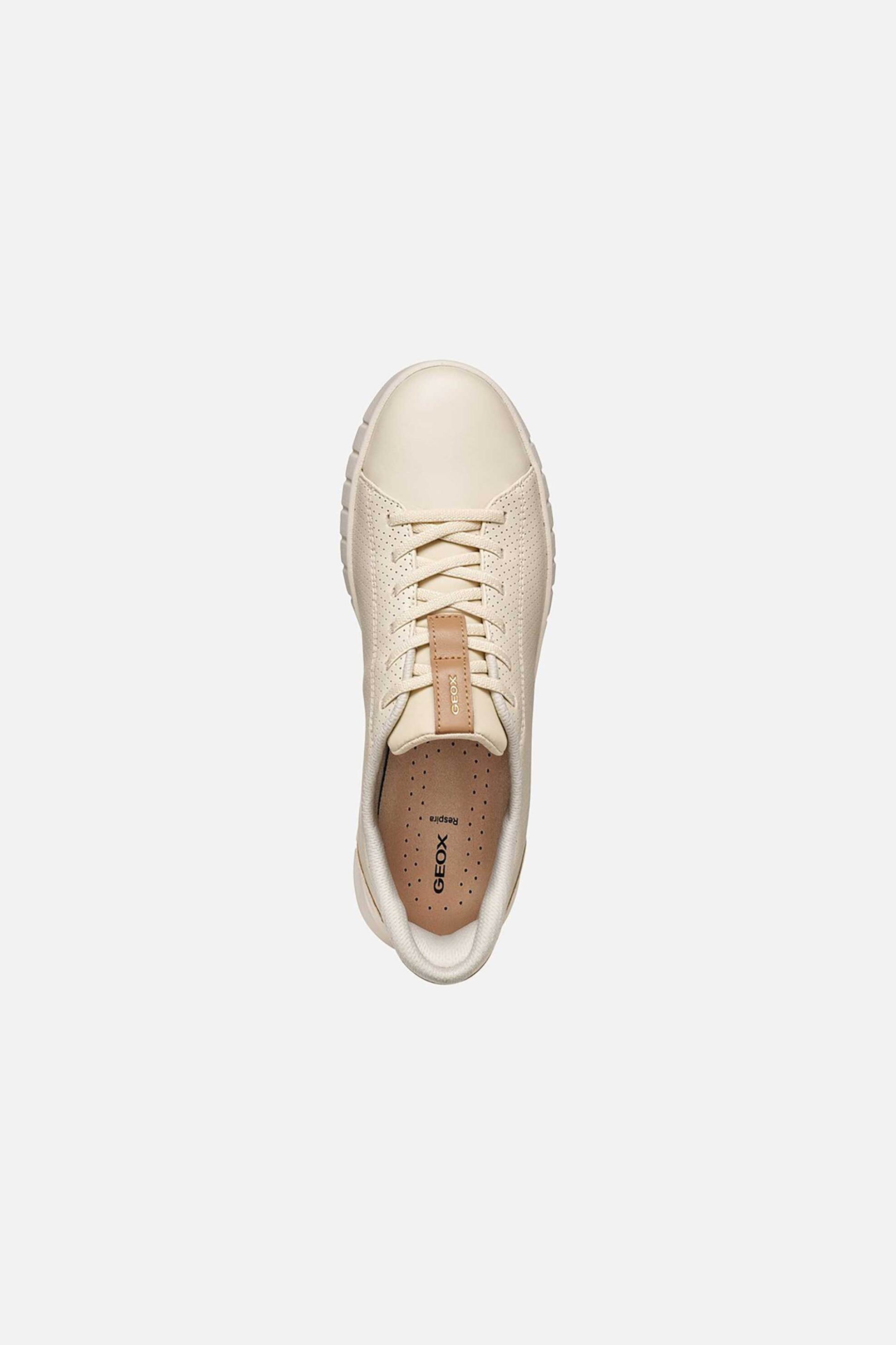 Geox Γυναικεία Sneakers Flextride Plus - D657Sc09Bbcc1056 Μπεζ