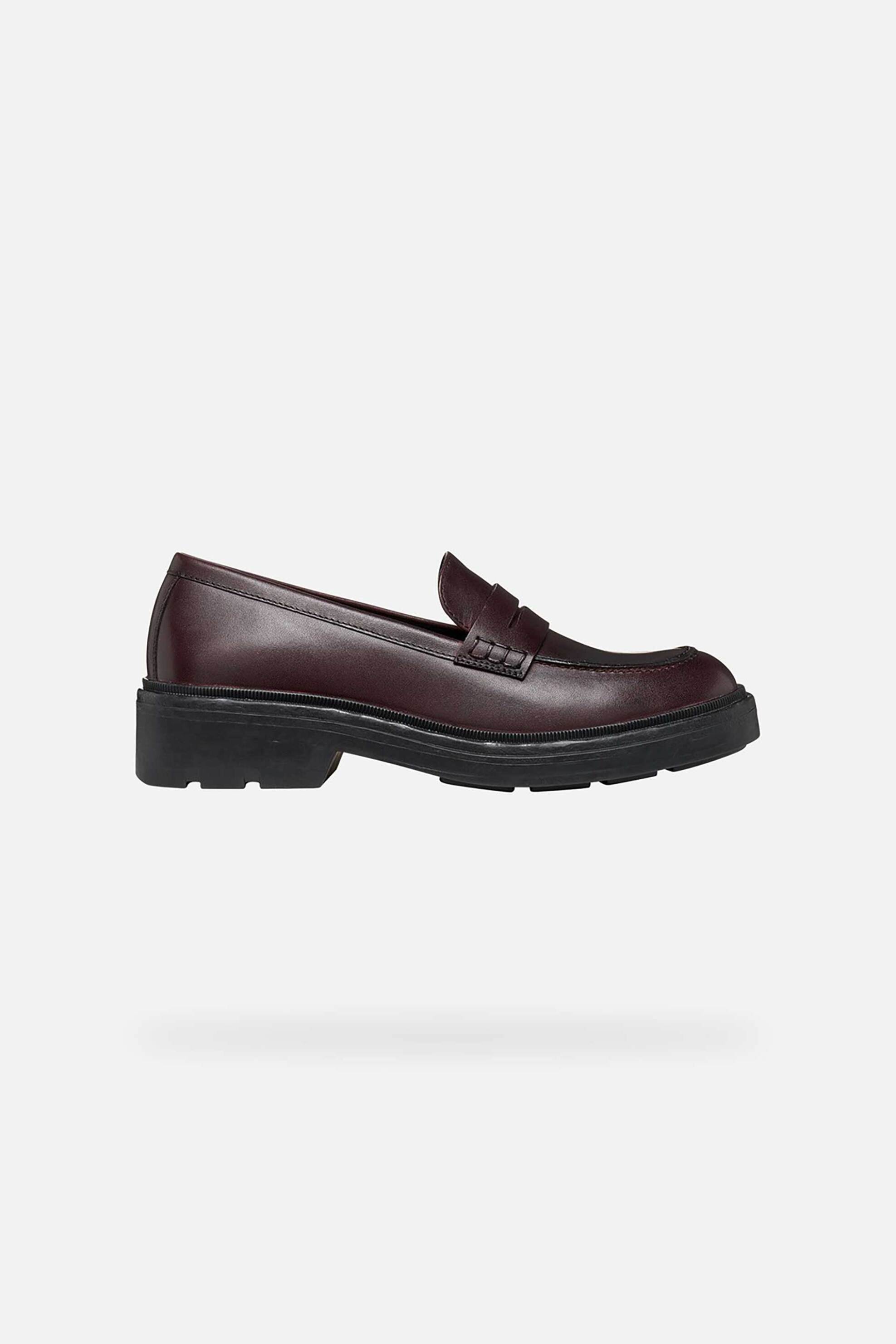 Geox γυναικεία δερμάτινα loafers 