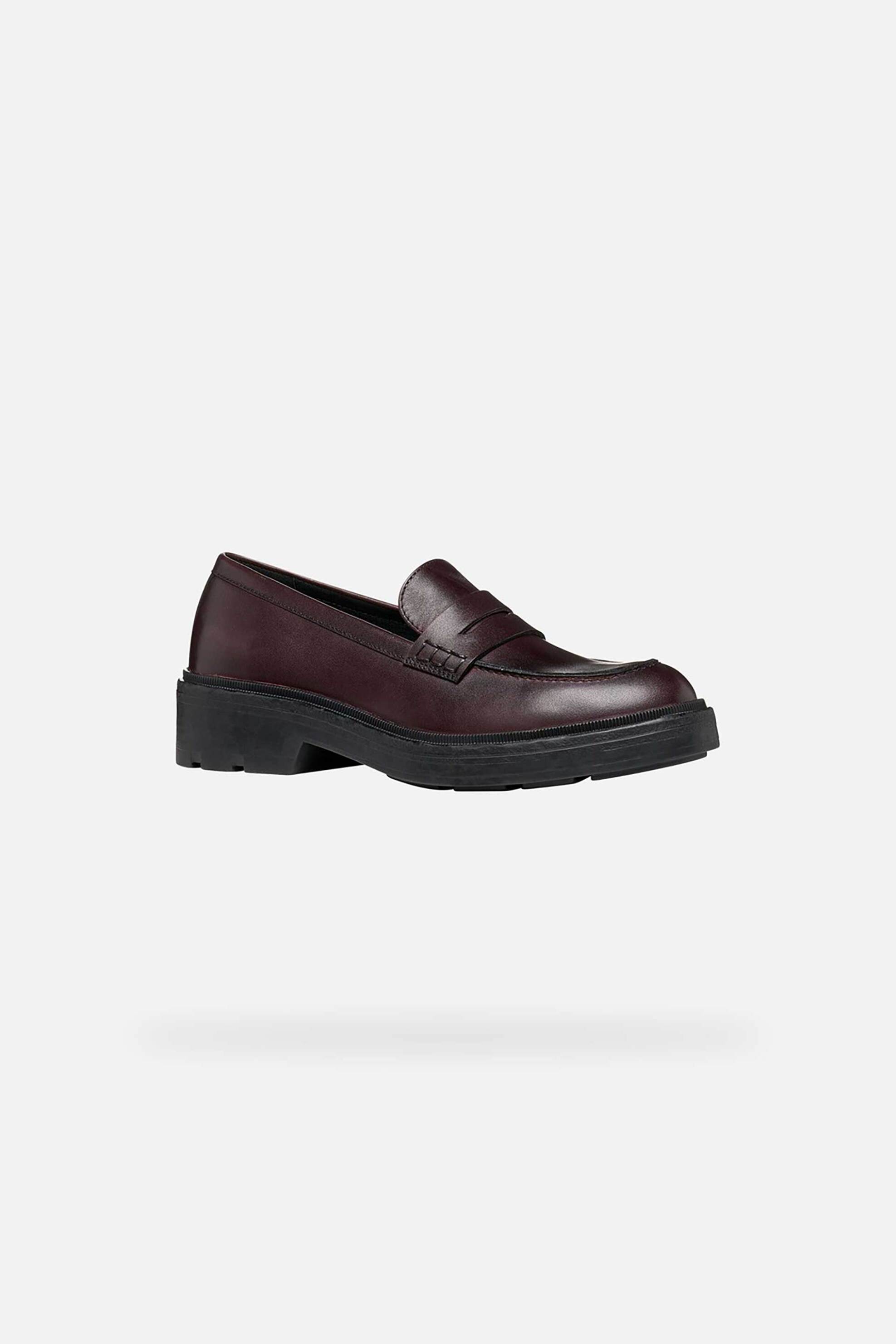 Geox γυναικεία δερμάτινα loafers 
