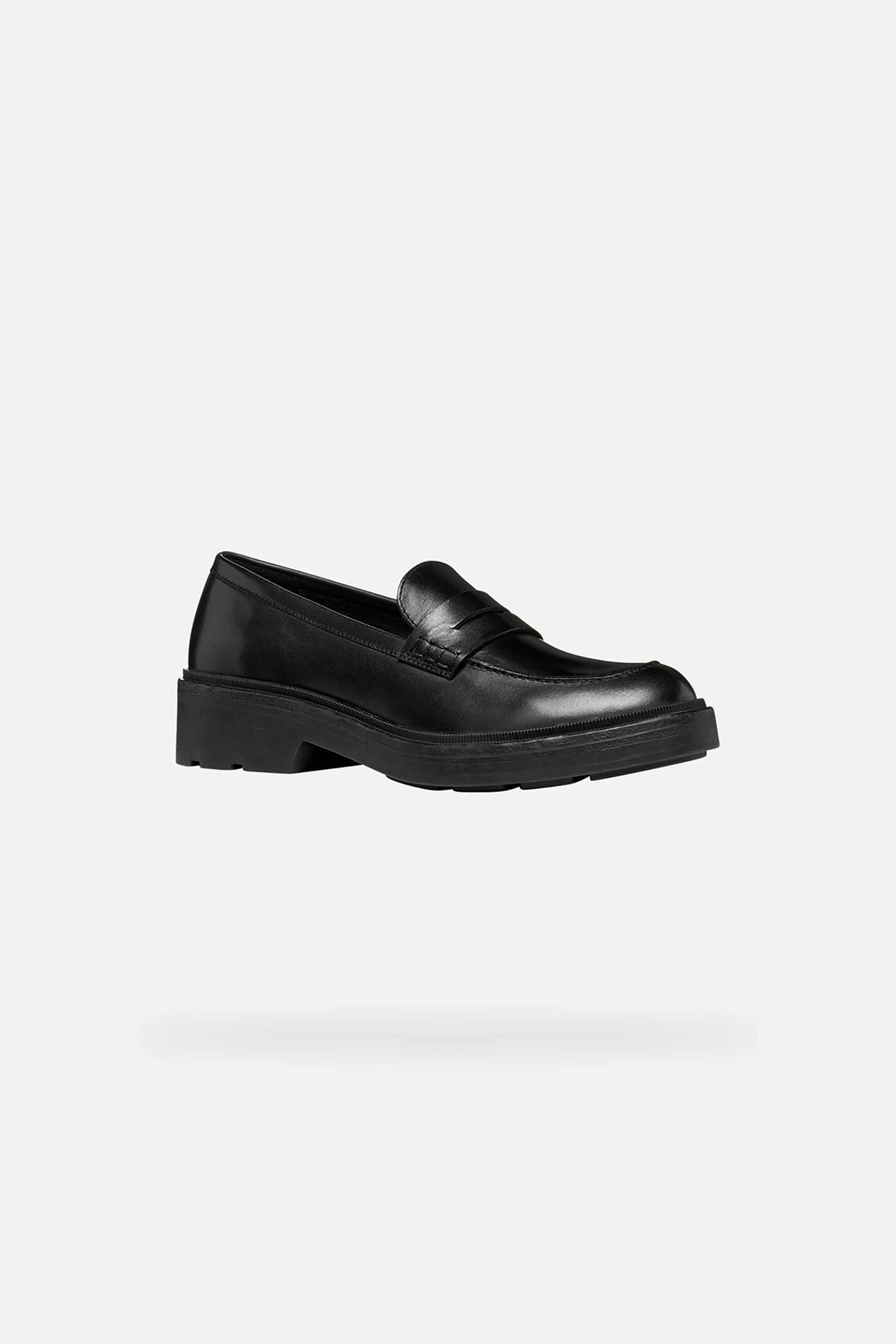 Geox γυναικεία δερμάτινα loafers 