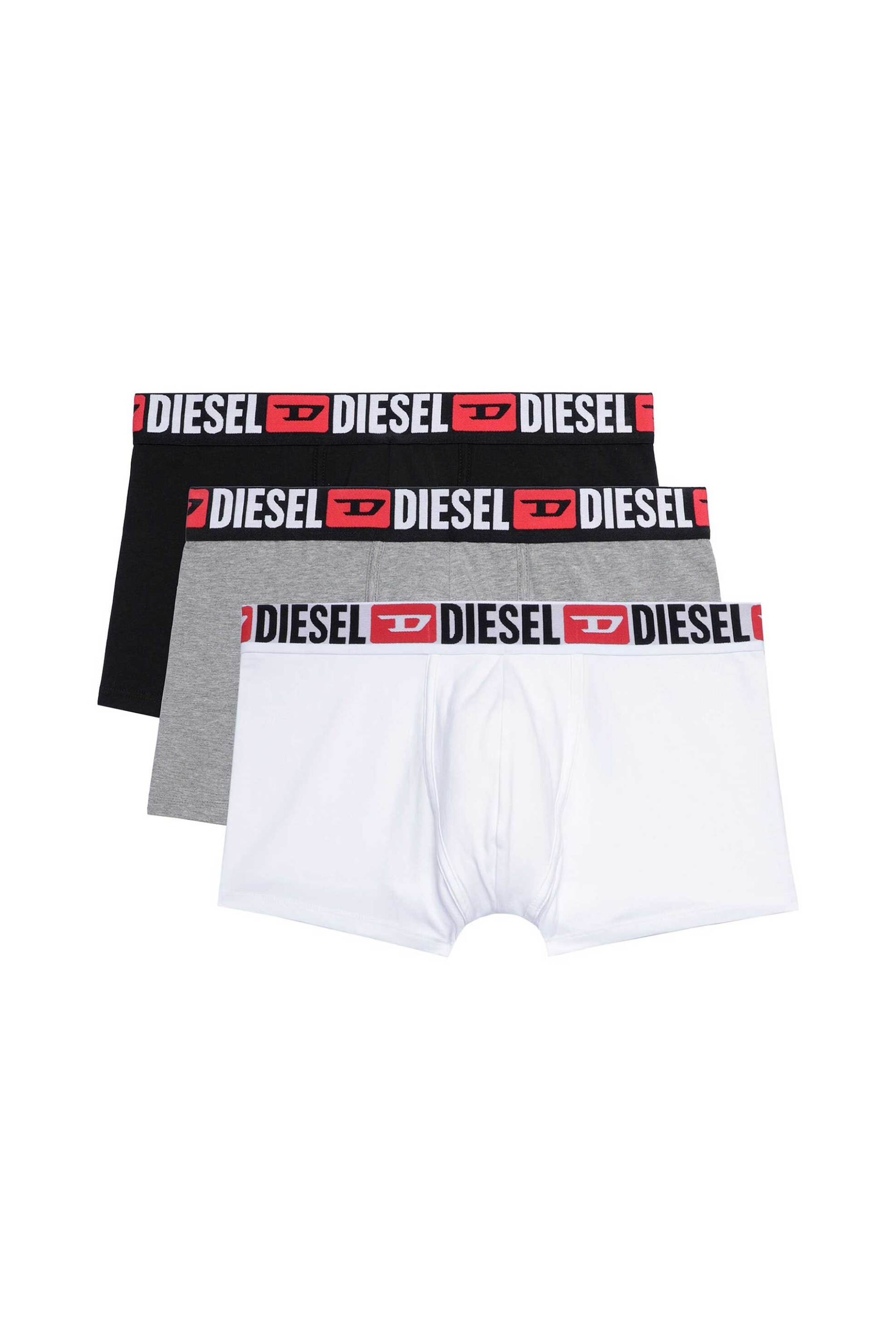 Diesel Σετ Ανδρικά Εσώρουχα Boxer με Λογότυπο Umbx-Damienthreepack (3 Τεμάχια) - S2600St3V0Ddai Μαύρο Πολύχρωμο