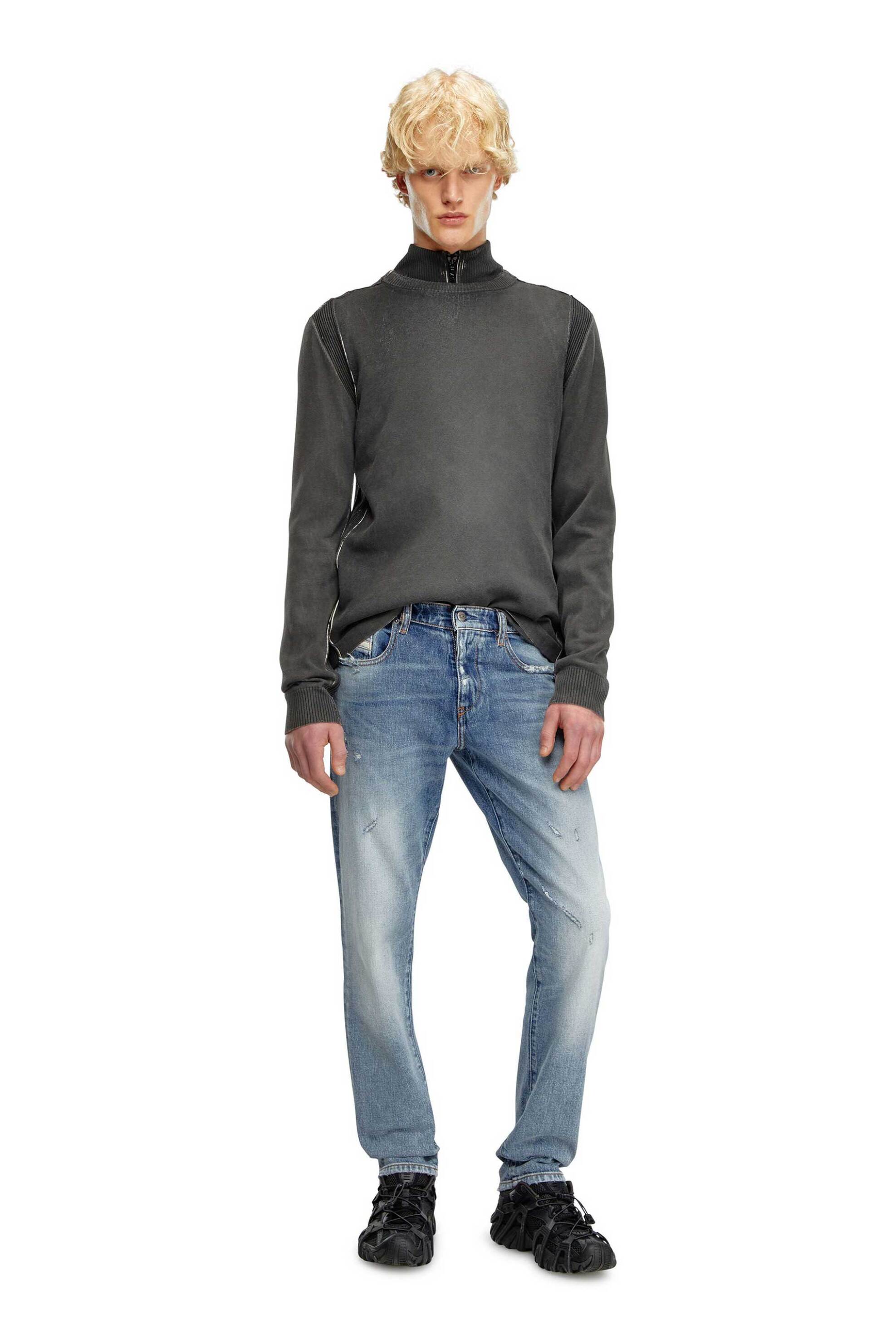 DIESEL Diesel ανδρικό τζιν παντελόνι πεντάτσεπο Slim Fit - W24A0355809J57 Μπλε