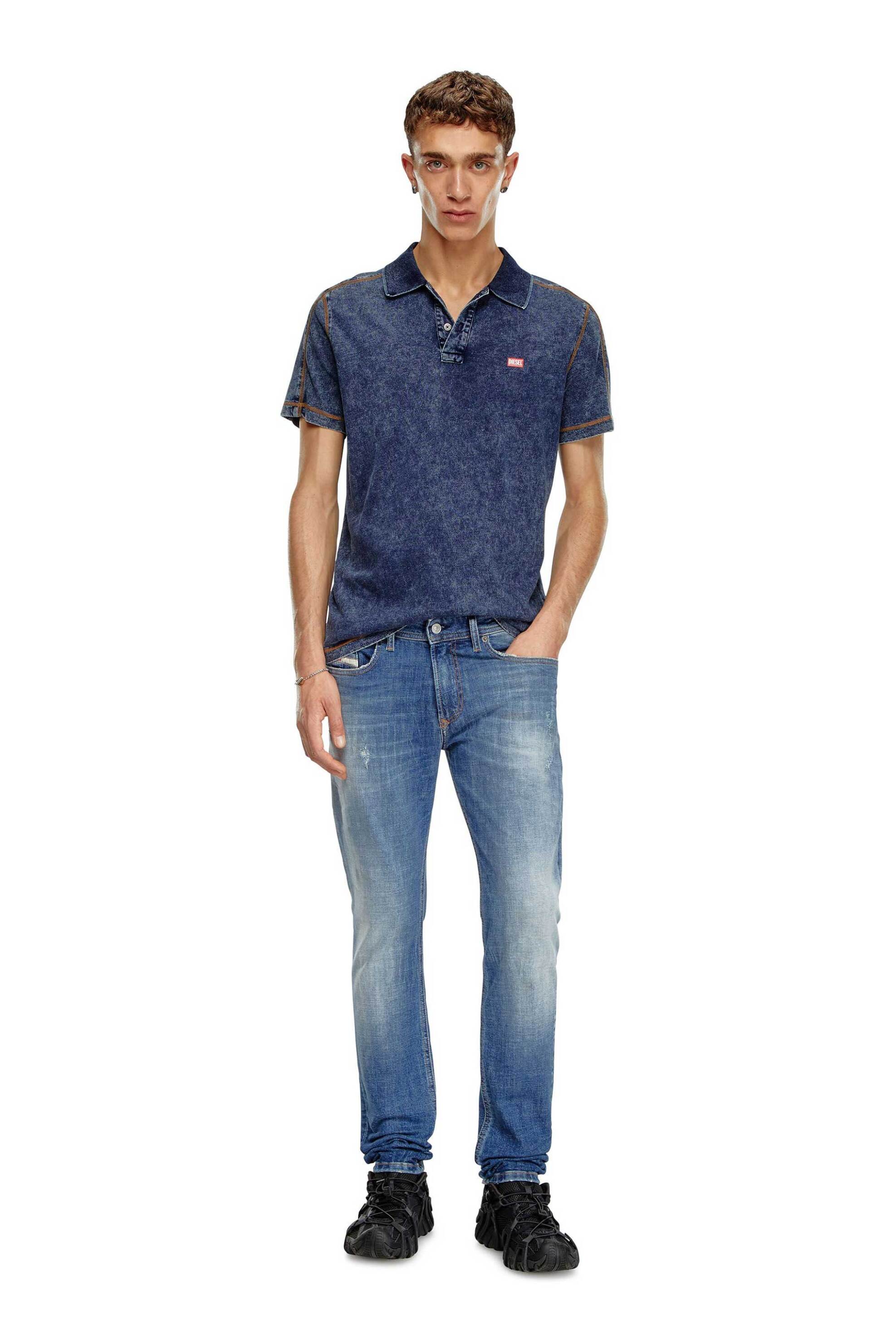 DIESEL Diesel ανδρικό τζιν παντελόνι πεντάτσεπο Skinny Fit ''1979 Sleenker 0grdf'' - W24A035940GRDF Μπλε