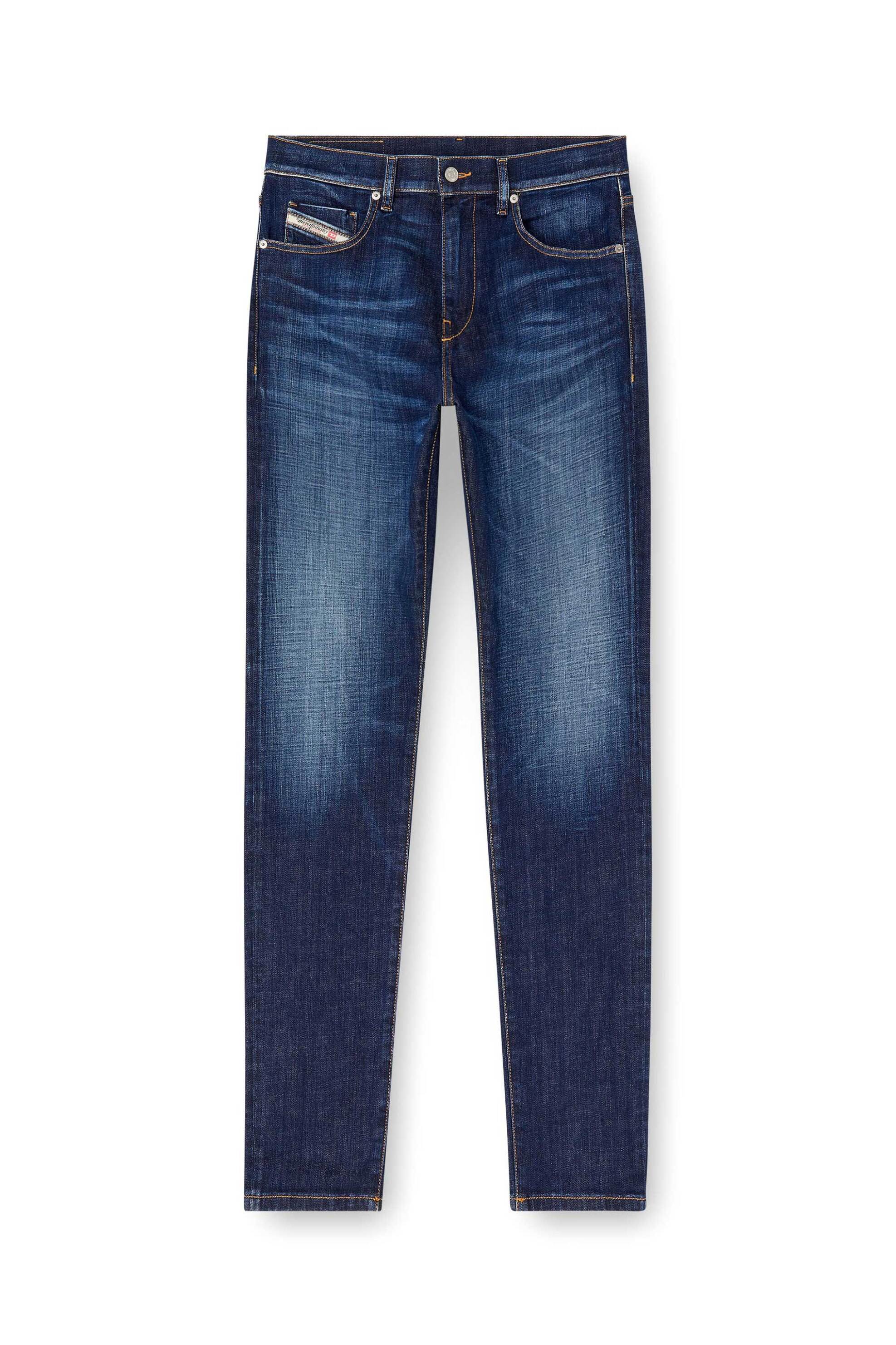 Diesel Ανδρικό Τζιν Παντελόνι Πεντάτσεπο Slim Fit 2019 D-Stuckt 09L61 (32L) - S25A0355809L61 Μπλε