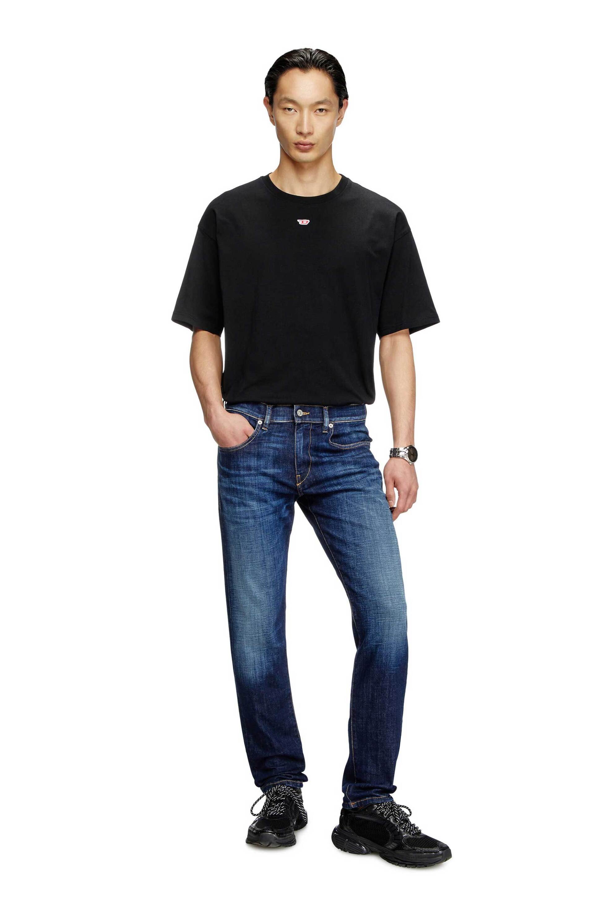 Diesel ανδρικό τζιν παντελόνι πεντάτσεπο Slim Fit "2019 D-Stuckt 09L61" (34L) - S25A0356309L61 Μπλε