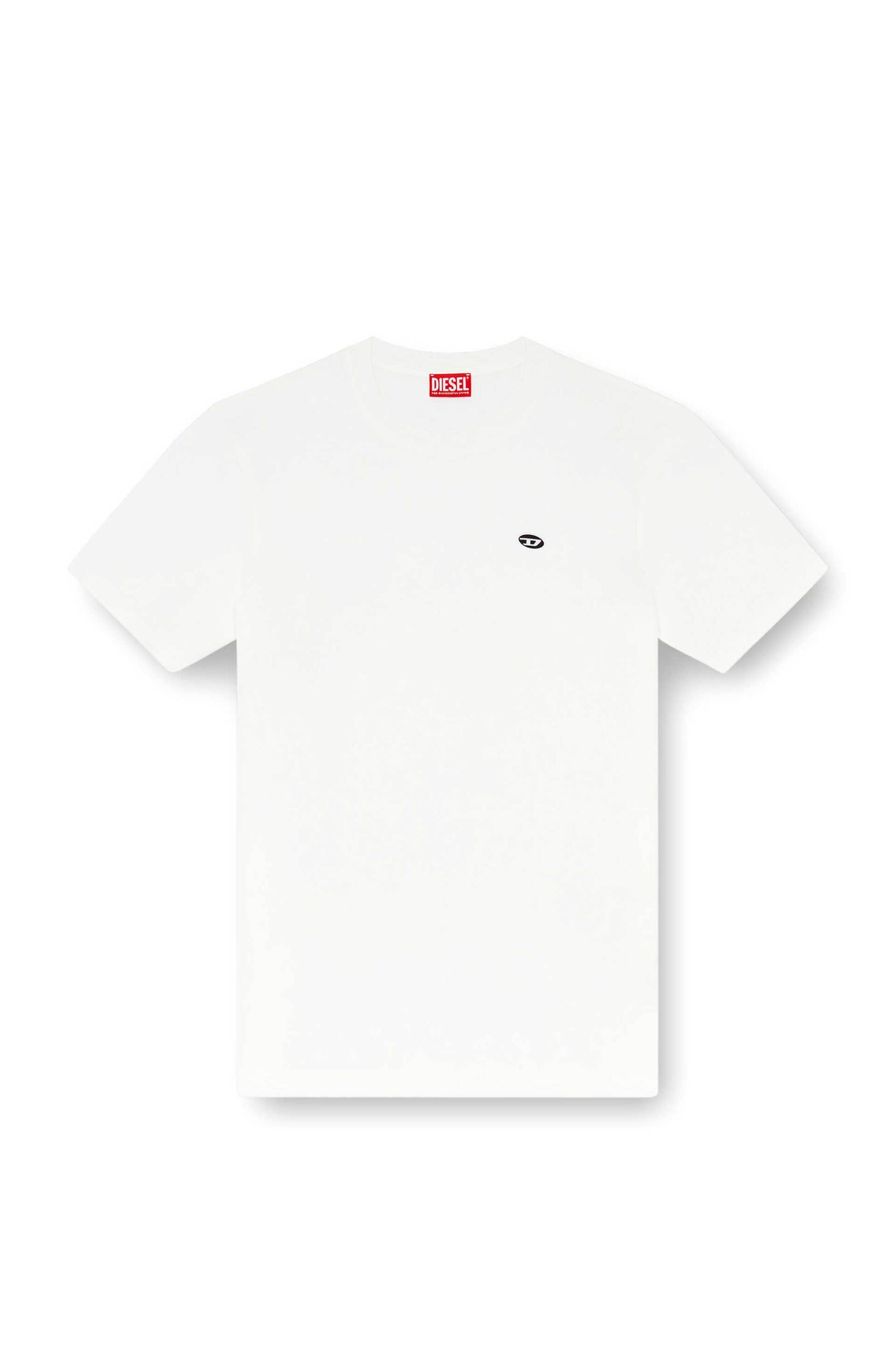 Diesel Ανδρικό T-Shirt με Λογότυπο T-Adjust-Doval-Pj - S25A150560Aiju Λευκό
