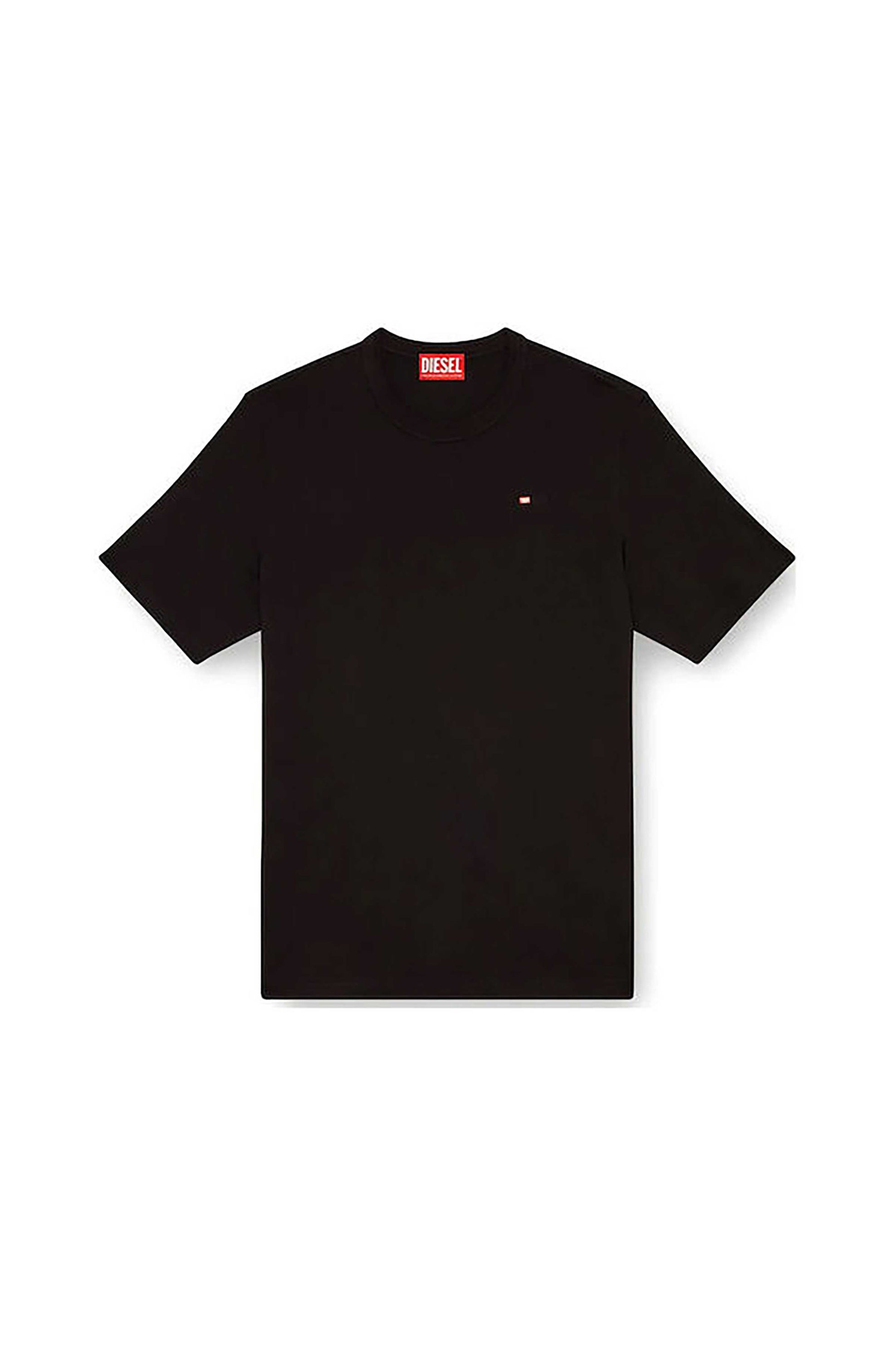 Diesel ανδρικό T-shirt με λογότυπο Relaxed Fit 'T-Boxt-n14" - W25A149310NIAX Μαύρο