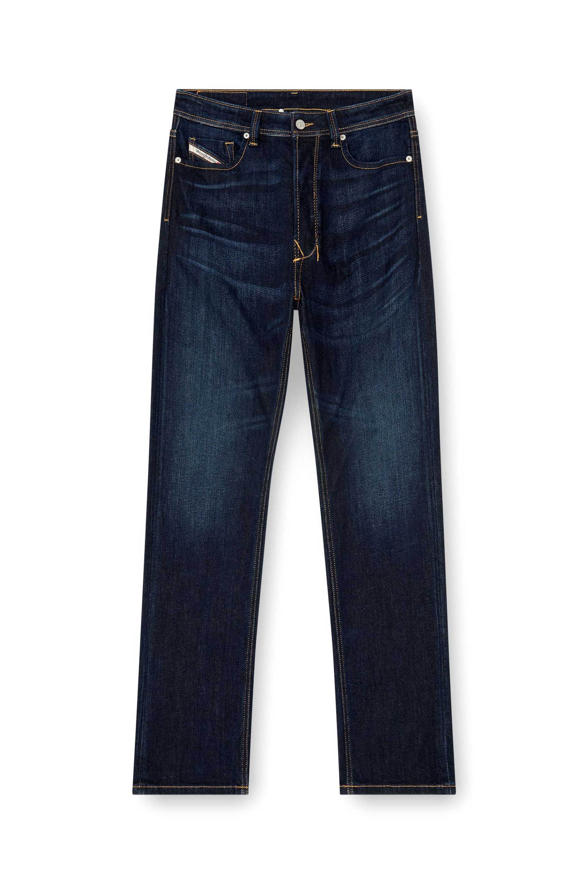 Diesel Ανδρικό Τζιν Παντελόνι Πεντάτσεπο Regular Straight Fit (32L) - W2600C06Q09Q15 Denim Blue Σκούρο