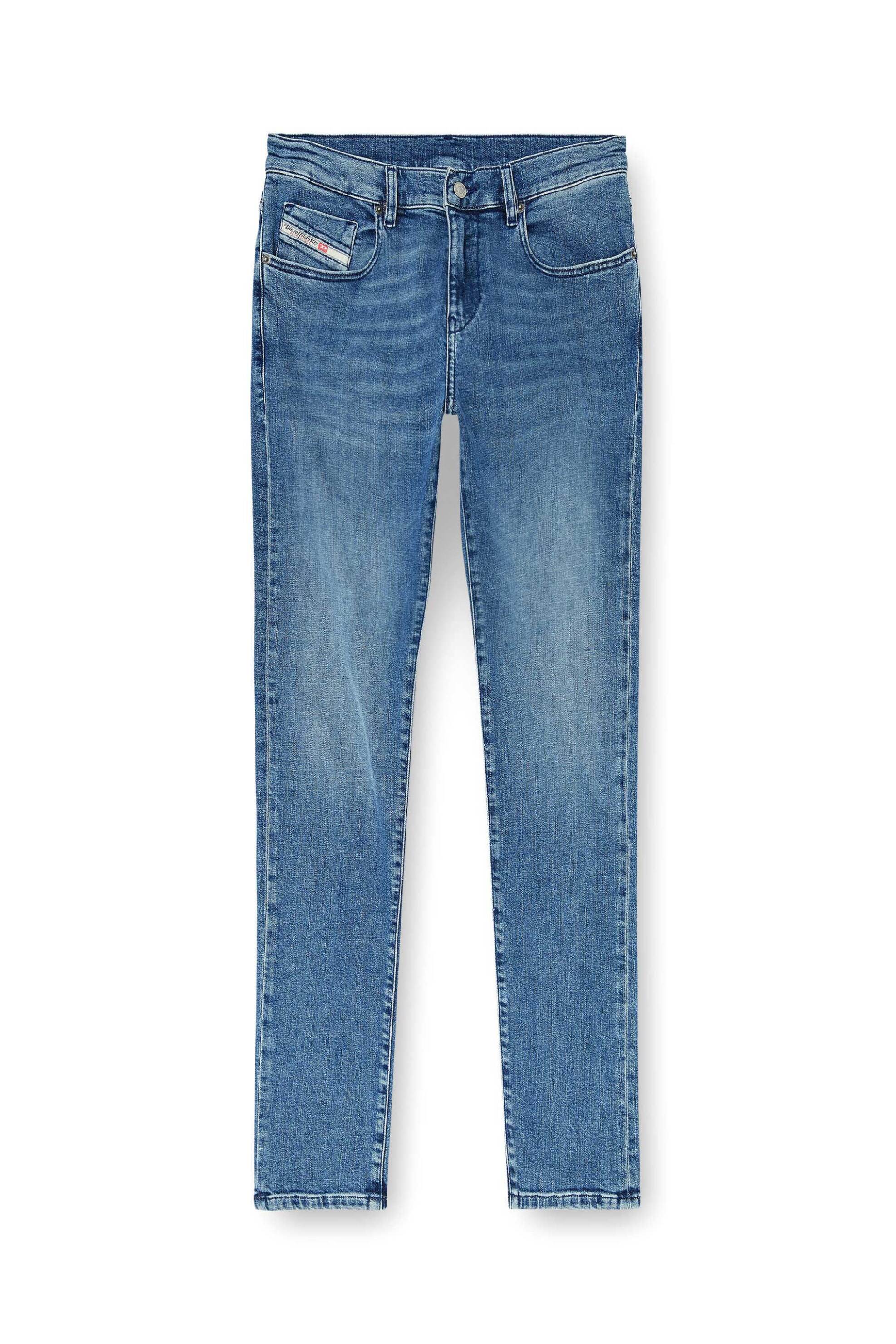 Diesel Ανδρικό Τζιν Παντελόνι Πεντάτσεπο Slim Fit - W26A035580Hdbk Denim Blue