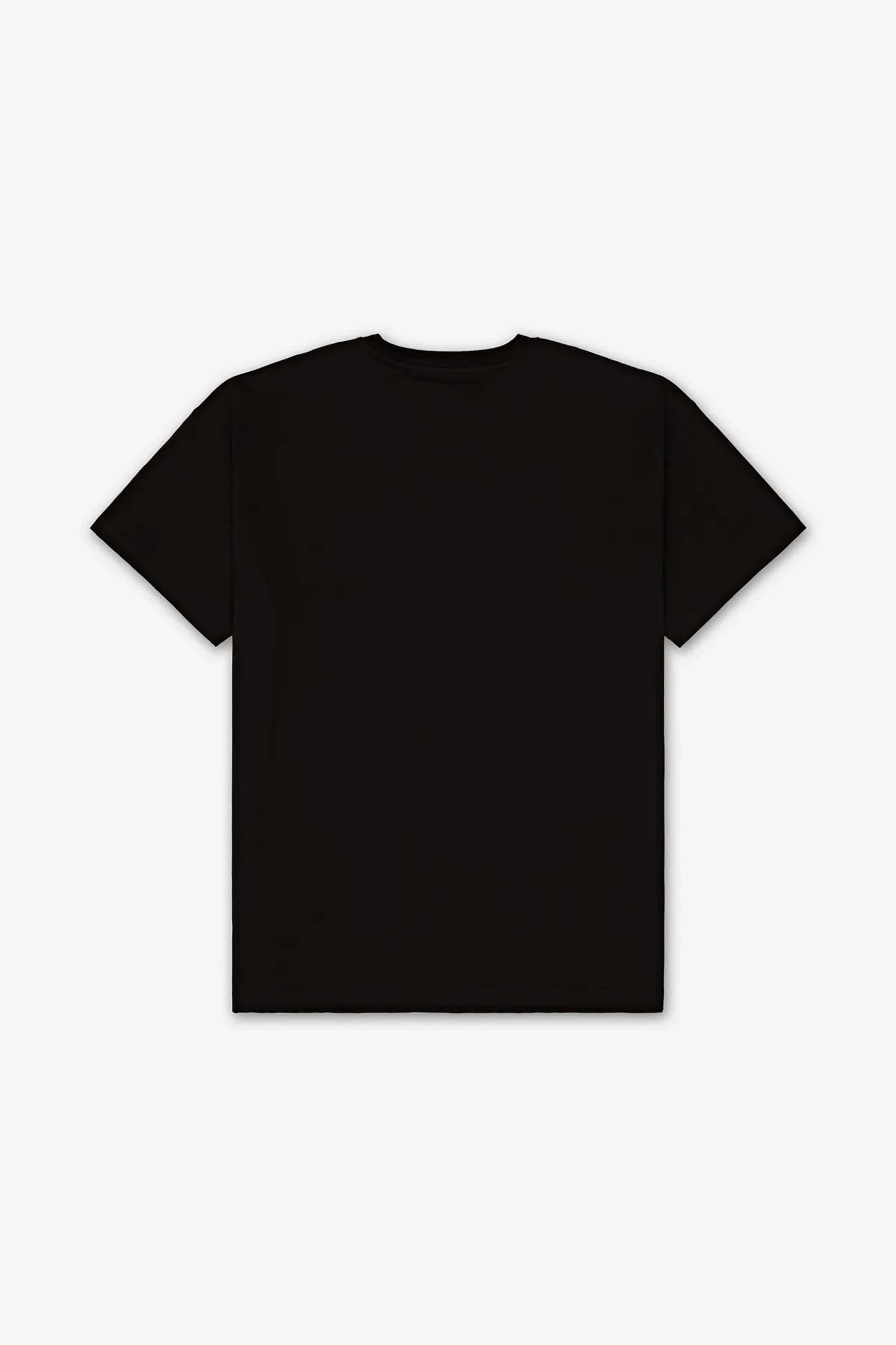 Diesel Ανδρικό T-Shirt με Λογότυπο Regular Fit - W26A201980Niax Μαύρο